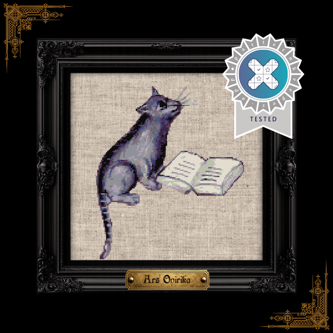 Medieval Cat - Cross Stitch Pattern