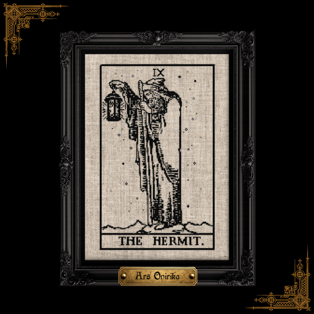 The Hermit - Cross Stitch Pattern