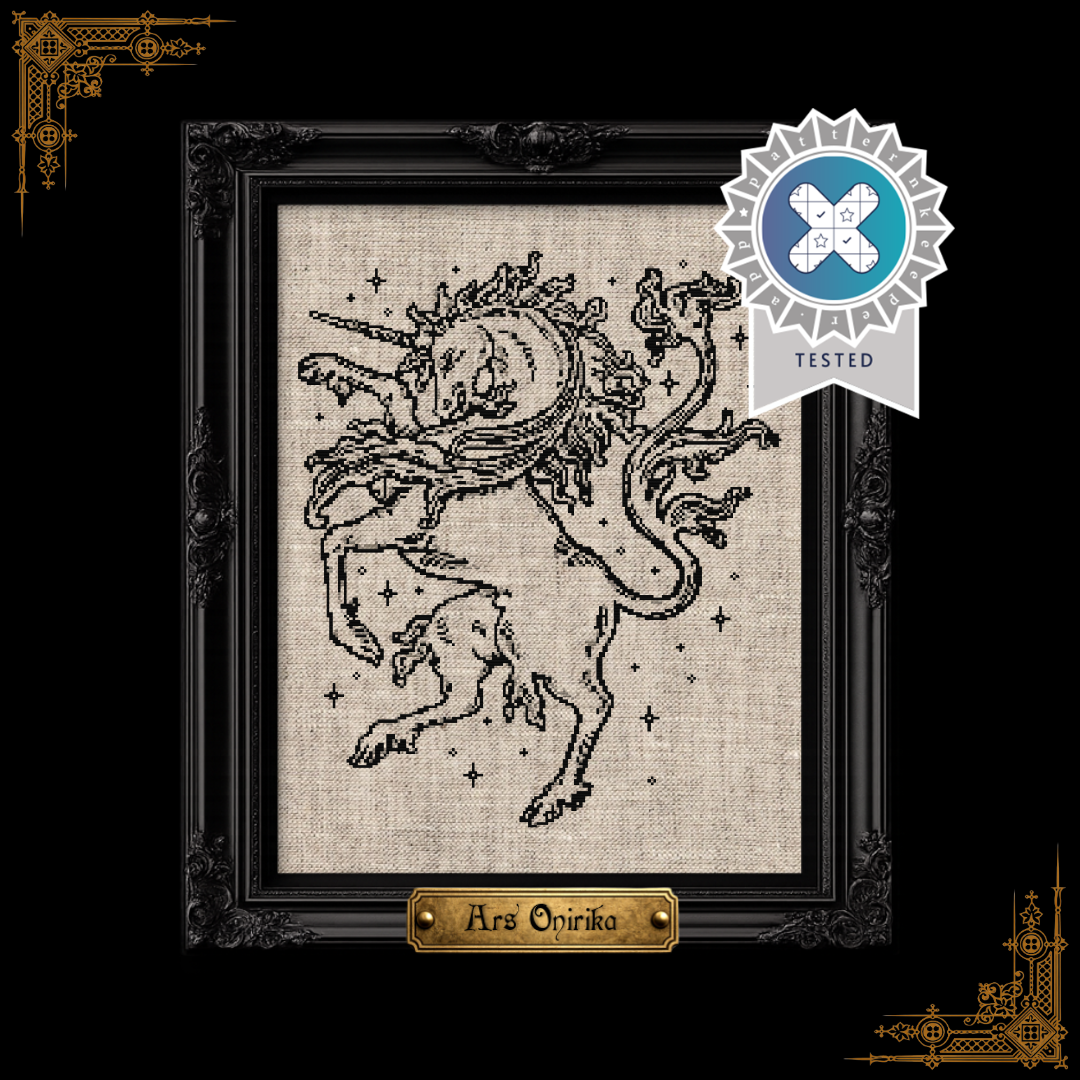 Medieval Unicorn - Cross Stitch Pattern