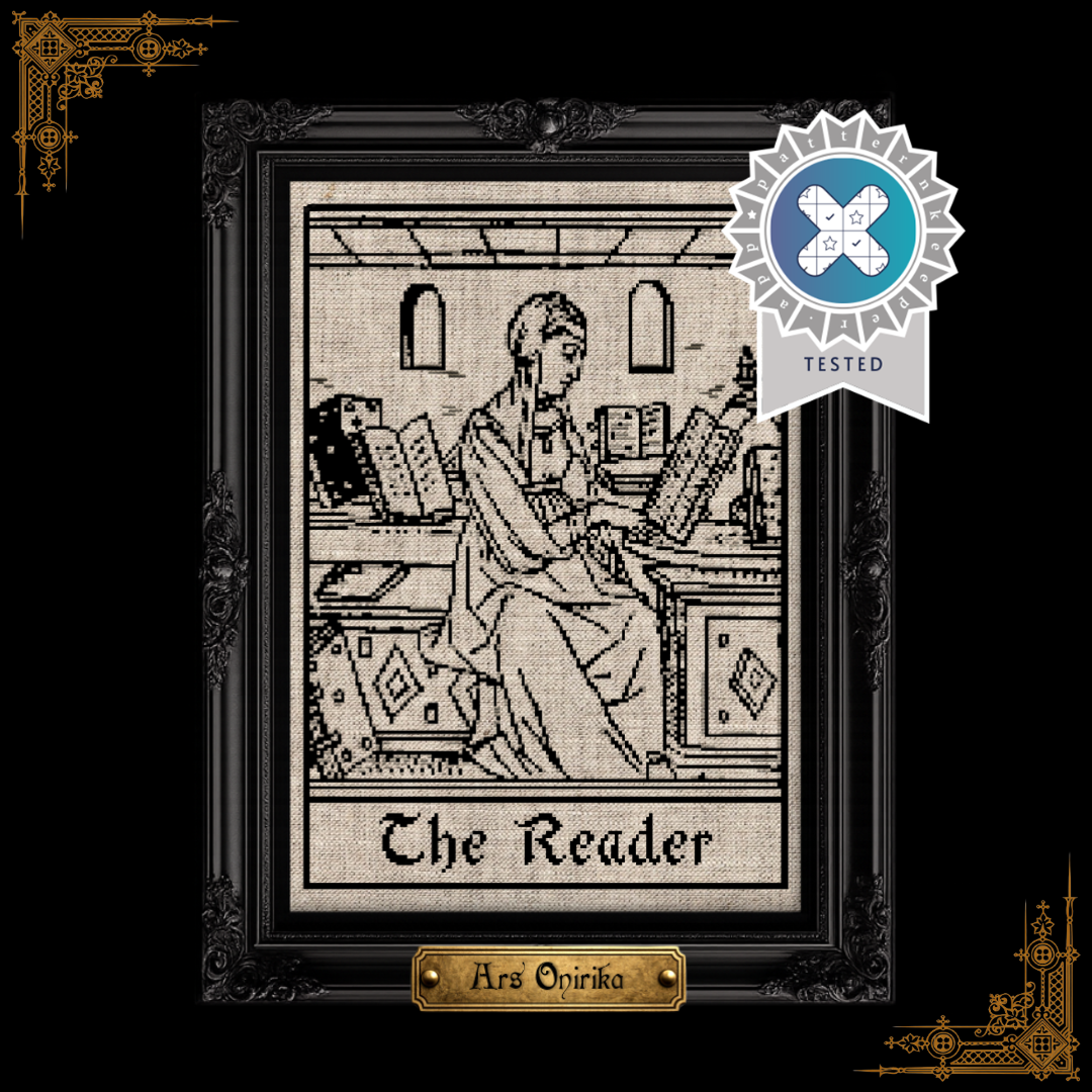 The Reader - Cross Stitch Pattern