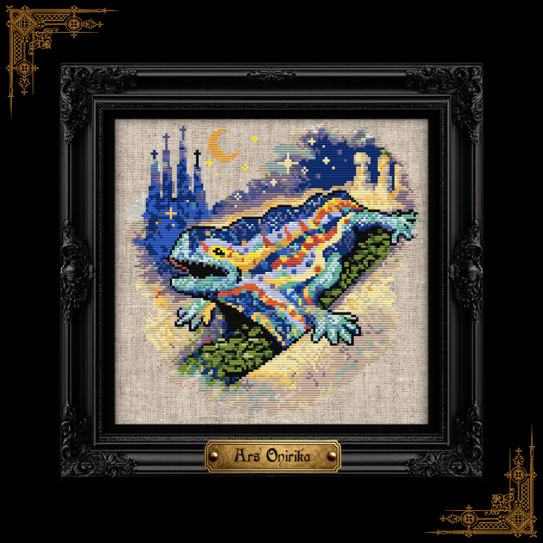 Gaudi's Dream - Cross Stitch Pattern