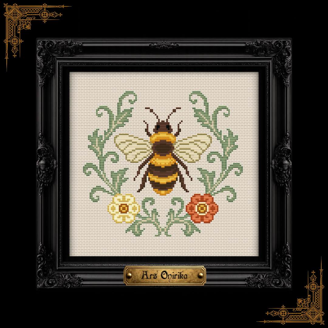 Arts & Crafts Mini Cross Stitch Pattern Bundle Small Tiny Garden