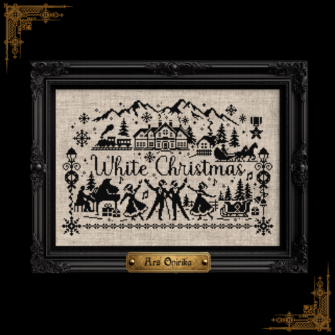 White Christmas - Cross Stitch Pattern