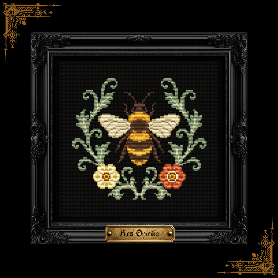 Arts & Crafts Mini Cross Stitch Pattern Bundle Small Tiny Garden