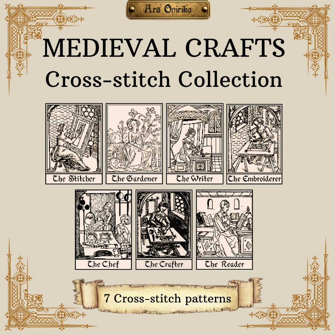 Medieval Crafts Bundle - Cross Stitch Pattern