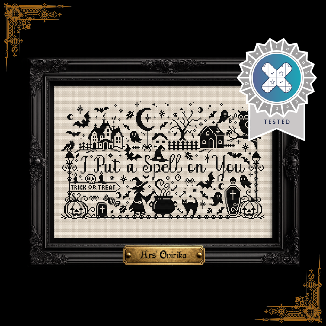 I Put a Spell on You - Cross Stitch Pattern