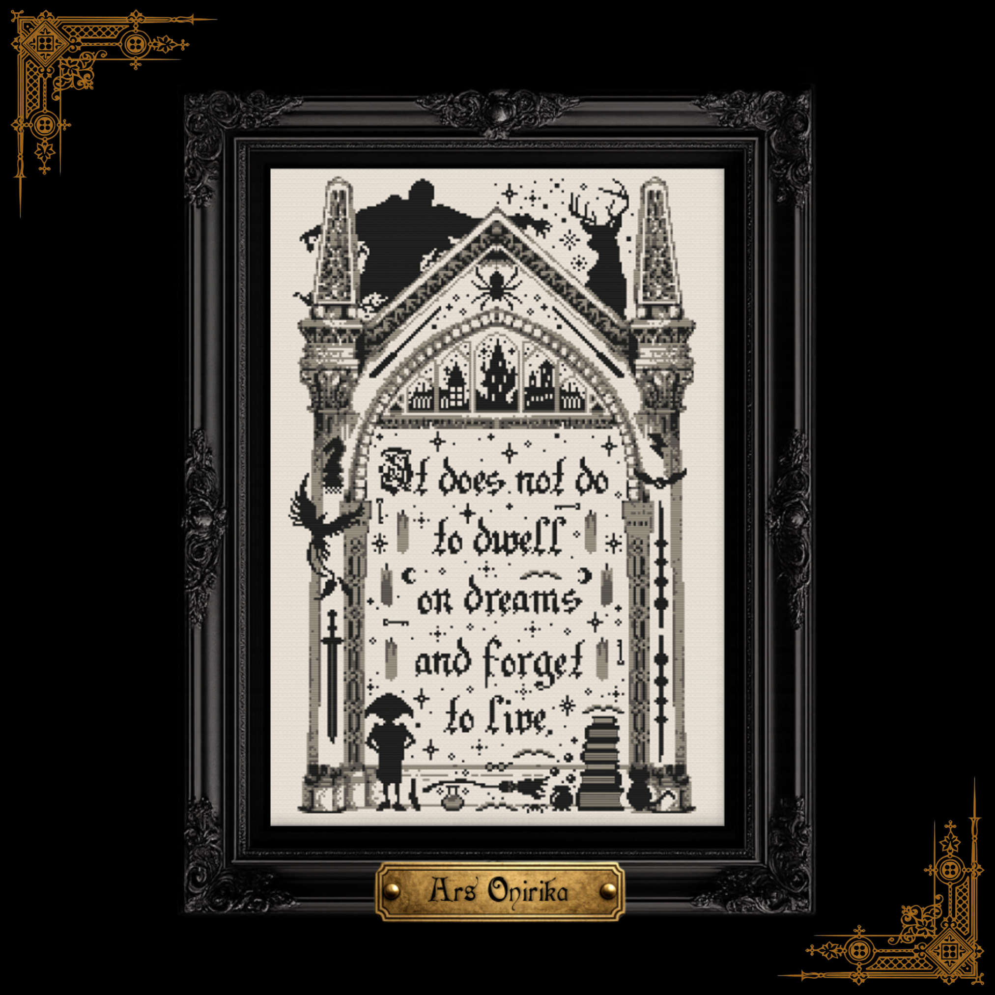 𝐌𝐀𝐆𝐈𝐂 𝐌𝐈𝐑𝐑𝐎𝐑 – 𝐂𝐫𝐨𝐬𝐬 𝐒𝐭𝐢𝐭𝐜𝐡 𝐏𝐚𝐭𝐭𝐞𝐫𝐧