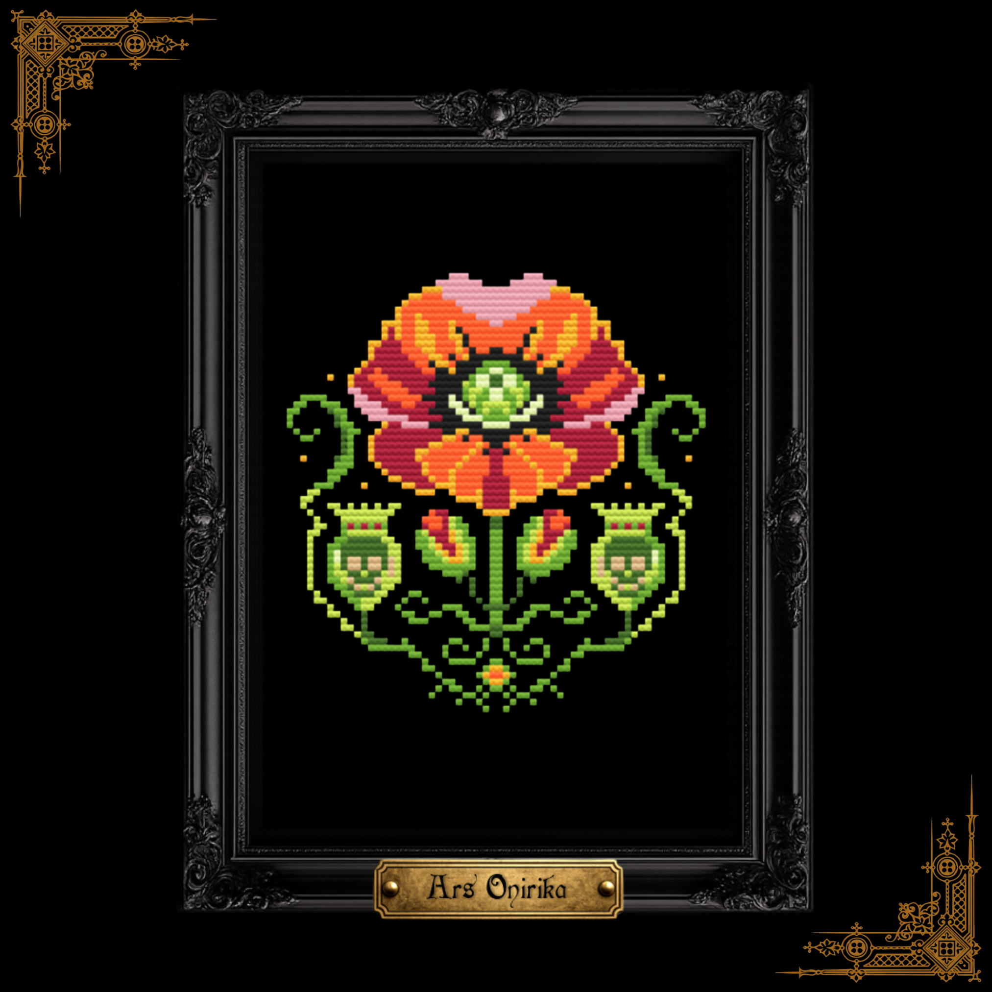 𝐏𝐎𝐏𝐏𝐘 𝐀𝐍𝐃 𝐒𝐊𝐔𝐋𝐋𝐒 – 𝐂𝐫𝐨𝐬𝐬 𝐒𝐭𝐢𝐭𝐜𝐡 𝐏𝐚𝐭𝐭𝐞𝐫𝐧