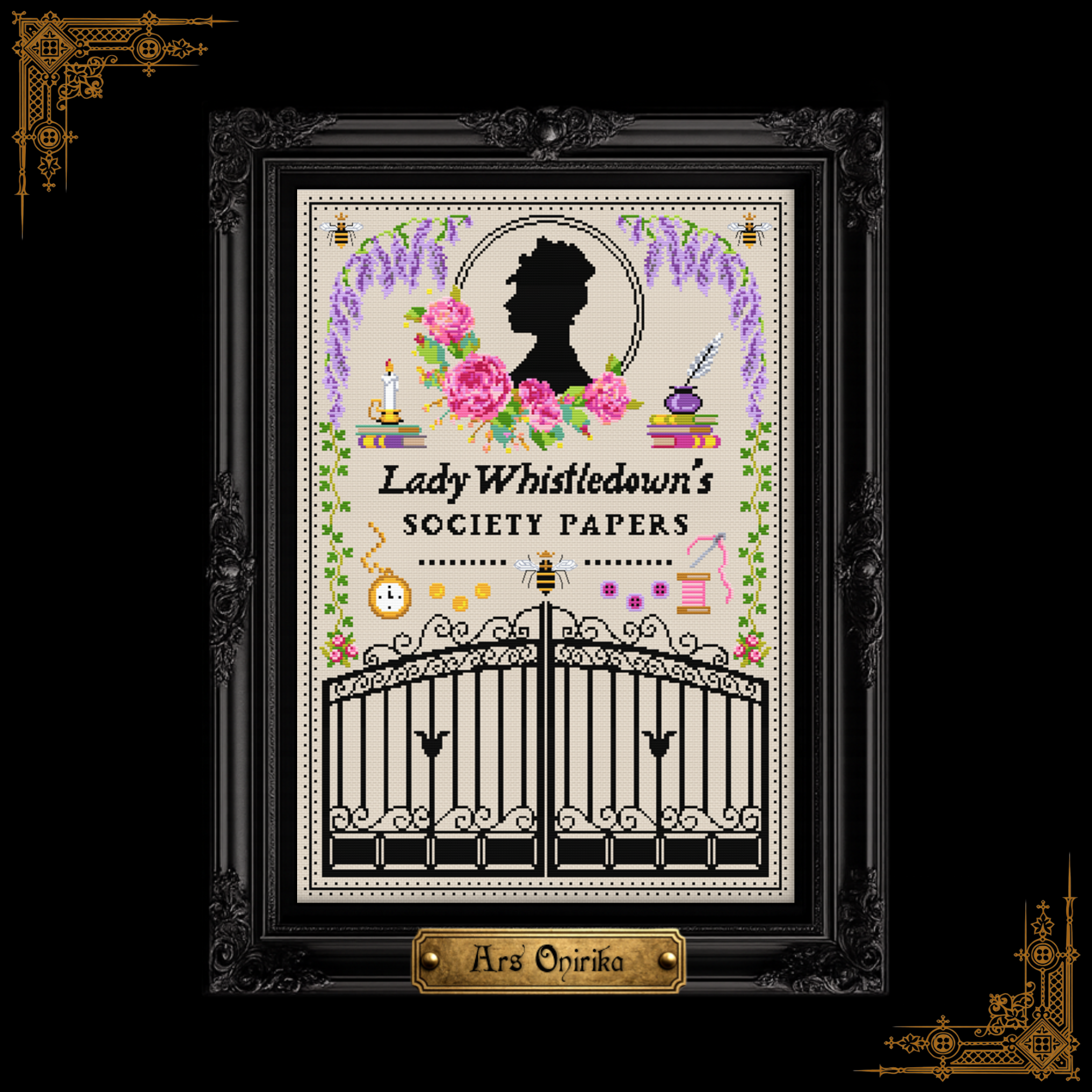 𝐑𝐄𝐆𝐄𝐍𝐂𝐘 𝐆𝐎𝐒𝐒𝐈𝐏 – 𝐂𝐫𝐨𝐬𝐬 𝐒𝐭𝐢𝐭𝐜𝐡 𝐏𝐚𝐭𝐭𝐞𝐫𝐧