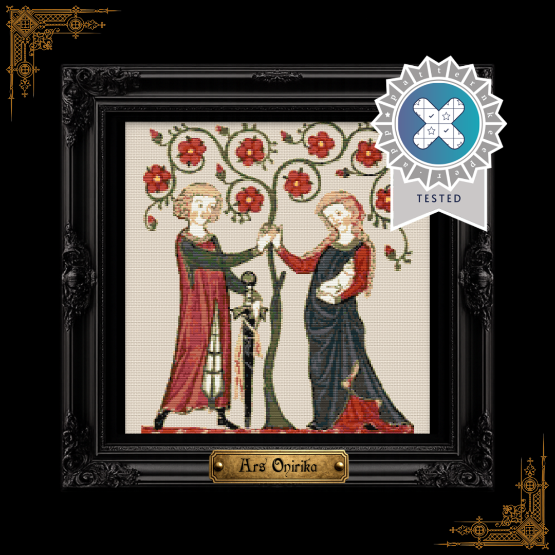 𝐌𝐄𝐃𝐈𝐄𝐕𝐀𝐋 𝐂𝐎𝐃𝐄𝐗 (𝐈𝐈) – 𝐂𝐎𝐃𝐄𝐗 𝐌𝐀𝐍𝐄𝐒𝐄 𝐂𝐫𝐨𝐬𝐬 𝐒𝐭𝐢𝐭𝐜𝐡 𝐏𝐚𝐭𝐭𝐞𝐫𝐧