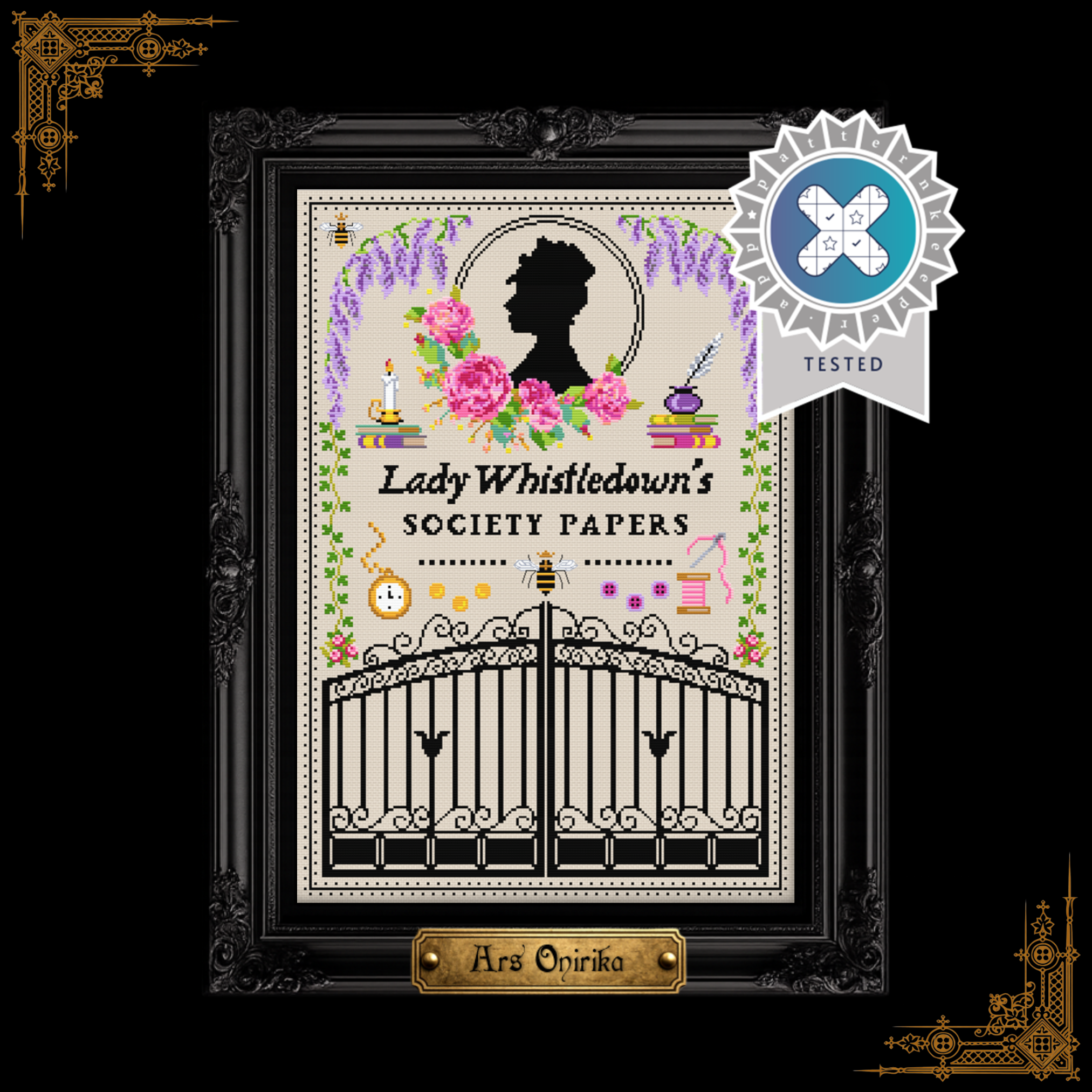 Bridgerton - Cross Stitch Pattern