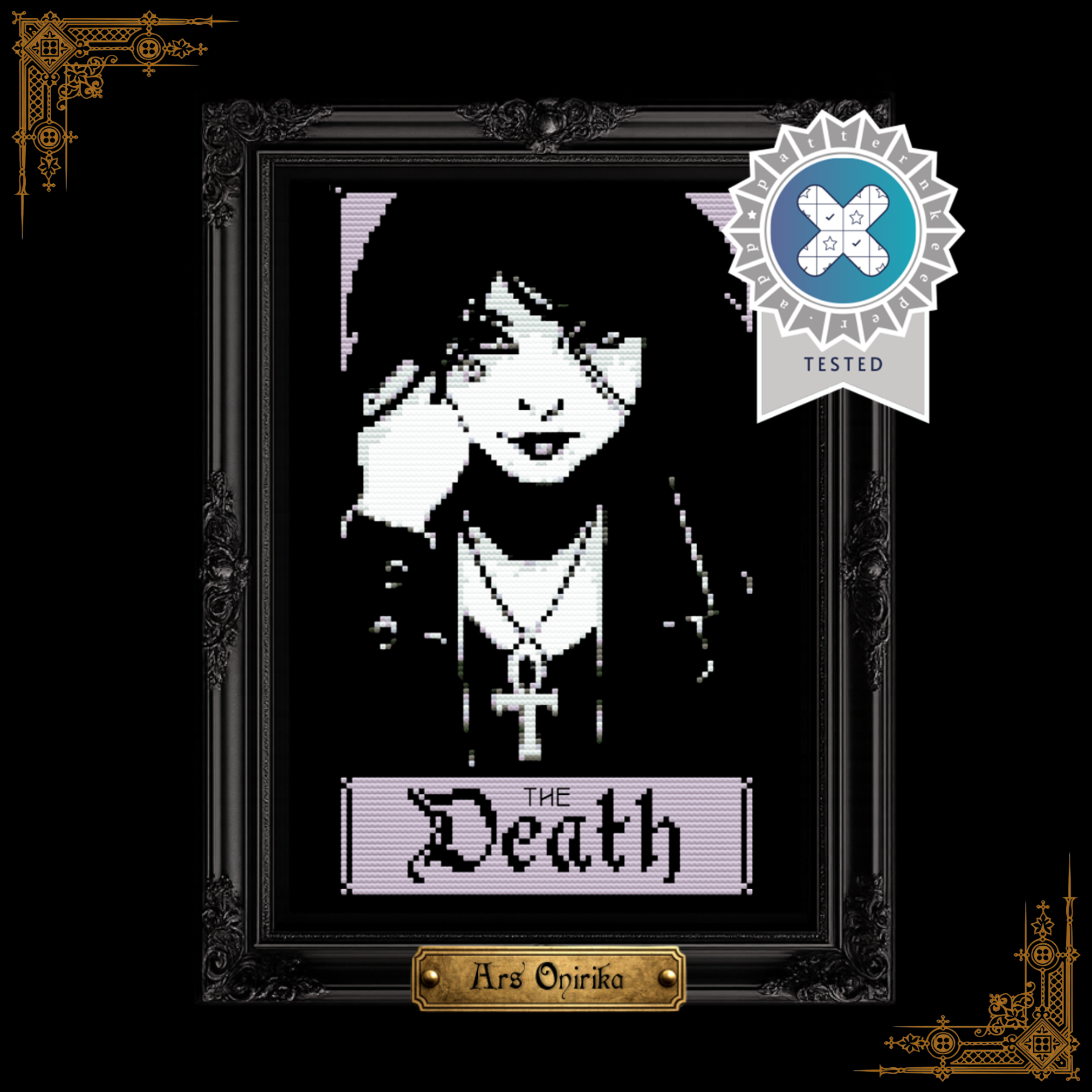 Death Sandman - Cross Stitch Pattern