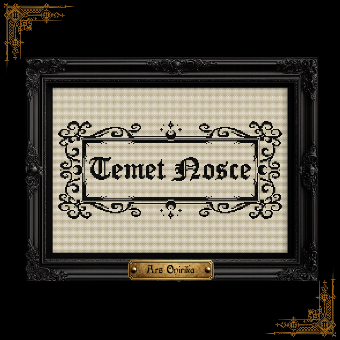 𝐓𝐄𝐌𝐄𝐓 𝐍𝐎𝐒𝐂𝐄 – 𝐂𝐫𝐨𝐬𝐬 𝐒𝐭𝐢𝐭𝐜𝐡 𝐏𝐚𝐭𝐭𝐞𝐫𝐧