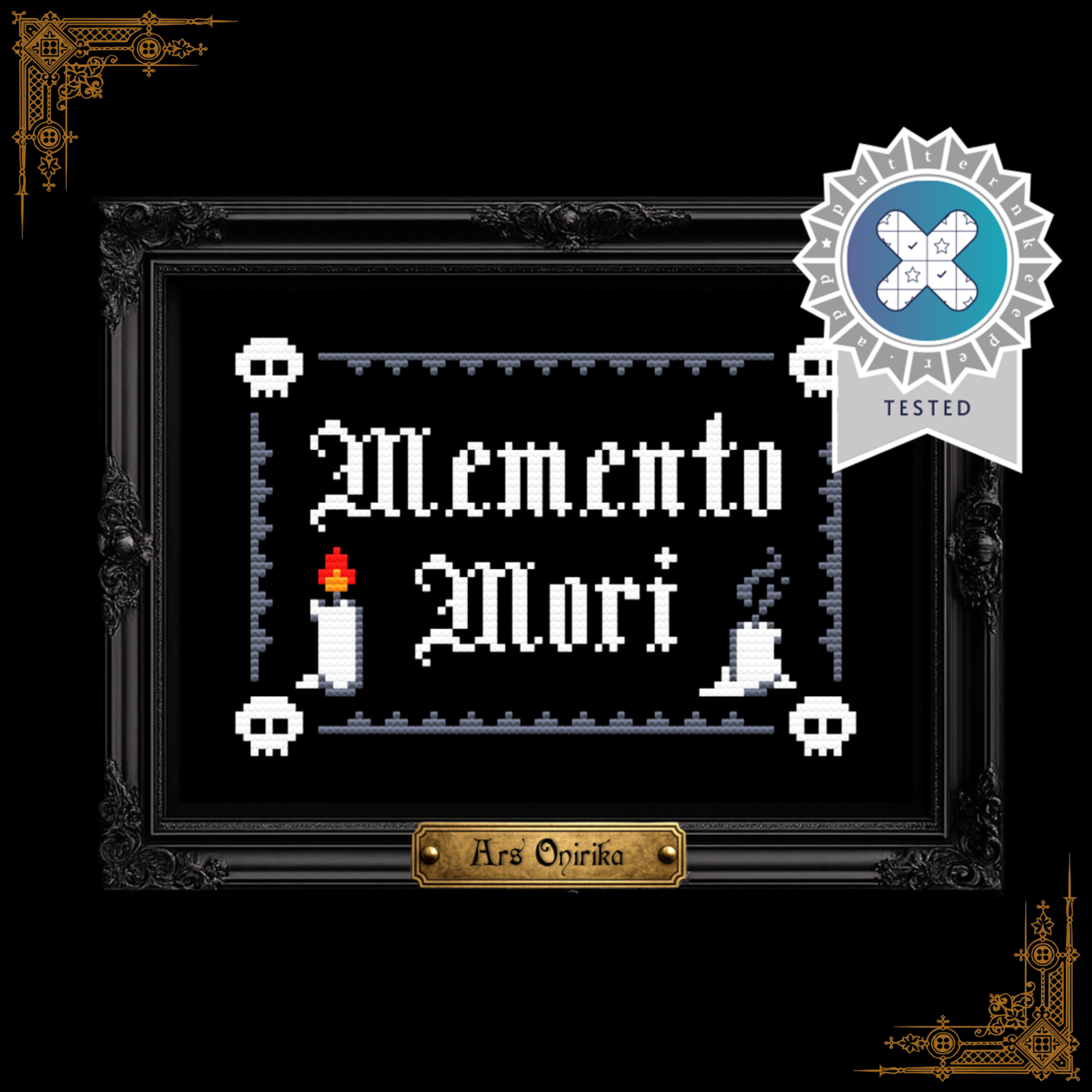 Memento Mori - Cross Stitch Pattern
