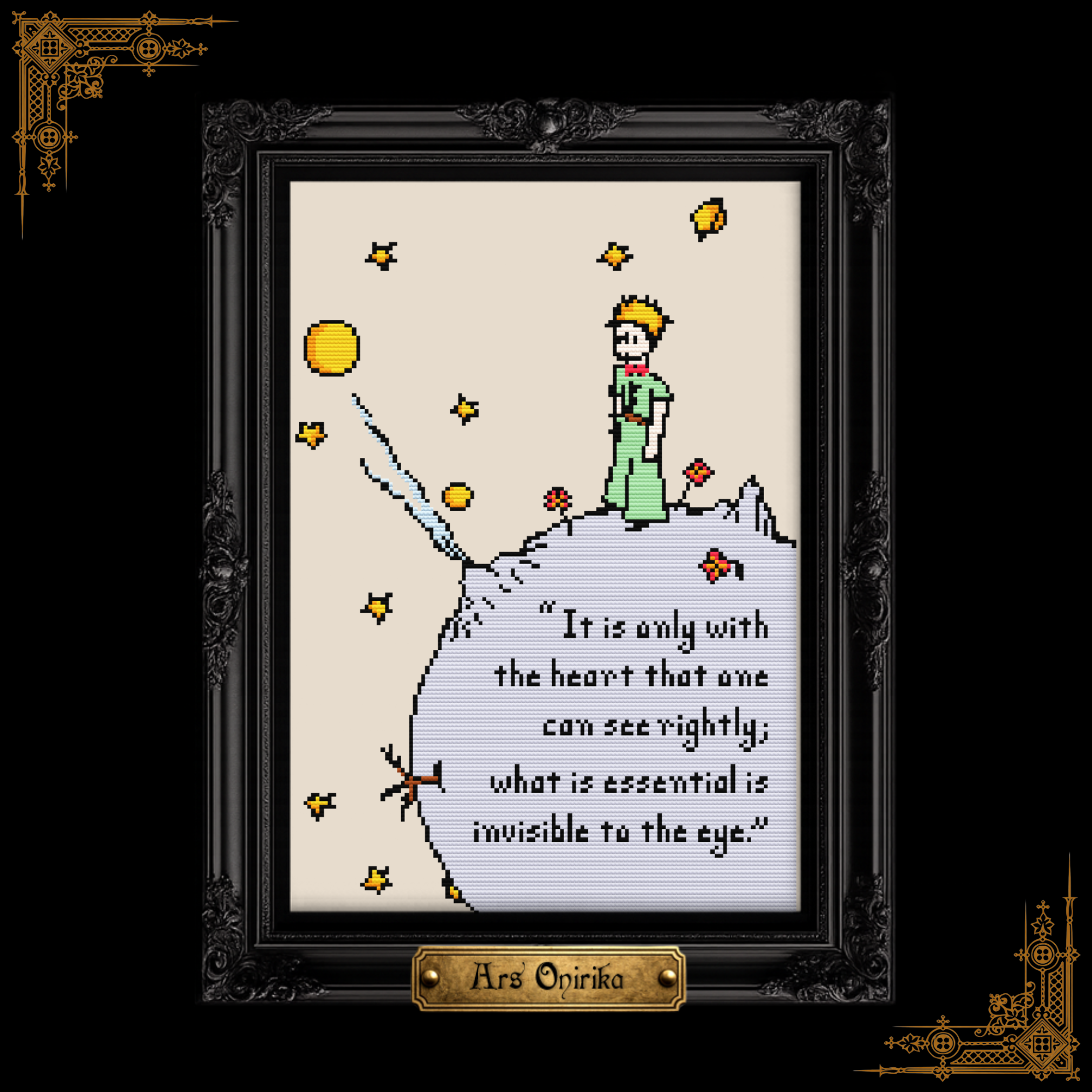 𝐓𝐇𝐄 𝐋𝐈𝐓𝐓𝐋𝐄 𝐏𝐑𝐈𝐍𝐂𝐄 – 𝐂𝐫𝐨𝐬𝐬 𝐒𝐭𝐢𝐭𝐜𝐡 𝐏𝐚𝐭𝐭𝐞𝐫𝐧