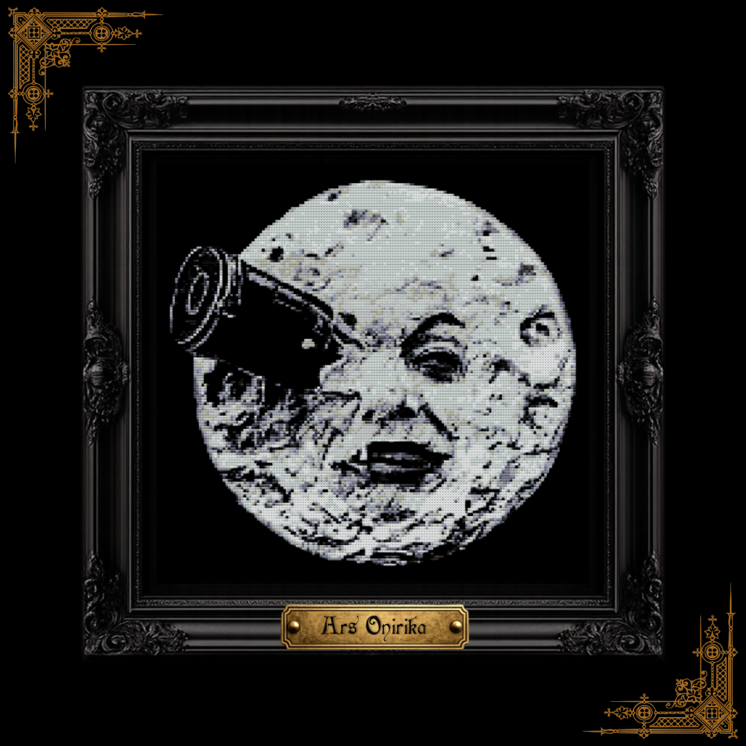 𝐀 𝐓𝐑𝐈𝐏 𝐓𝐎 𝐓𝐇𝐄 𝐌𝐎𝐎𝐍 – 𝐂𝐫𝐨𝐬𝐬 𝐒𝐭𝐢𝐭𝐜𝐡 𝐏𝐚𝐭𝐭𝐞𝐫𝐧