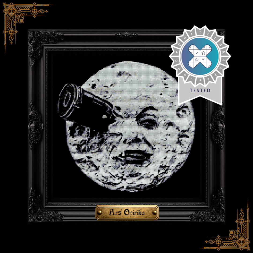 𝐀 𝐓𝐑𝐈𝐏 𝐓𝐎 𝐓𝐇𝐄 𝐌𝐎𝐎𝐍 – 𝐂𝐫𝐨𝐬𝐬 𝐒𝐭𝐢𝐭𝐜𝐡 𝐏𝐚𝐭𝐭𝐞𝐫𝐧