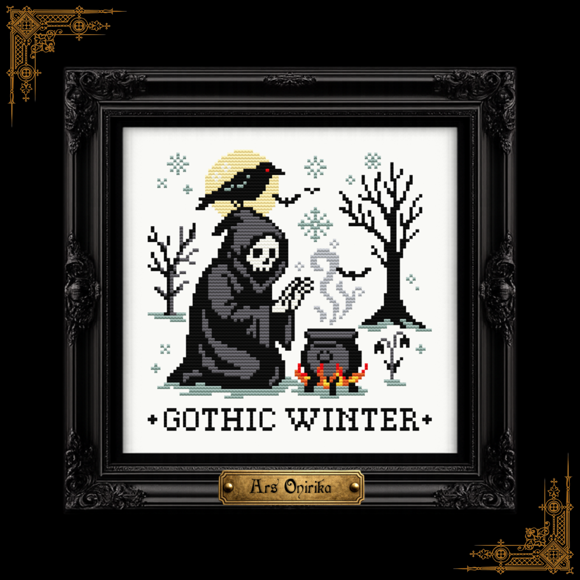 𝐆𝐎𝐓𝐇𝐈𝐂 𝐖𝐈𝐍𝐓𝐄𝐑 – 𝐂𝐫𝐨𝐬𝐬 𝐒𝐭𝐢𝐭𝐜𝐡 𝐏𝐚𝐭𝐭𝐞𝐫𝐧