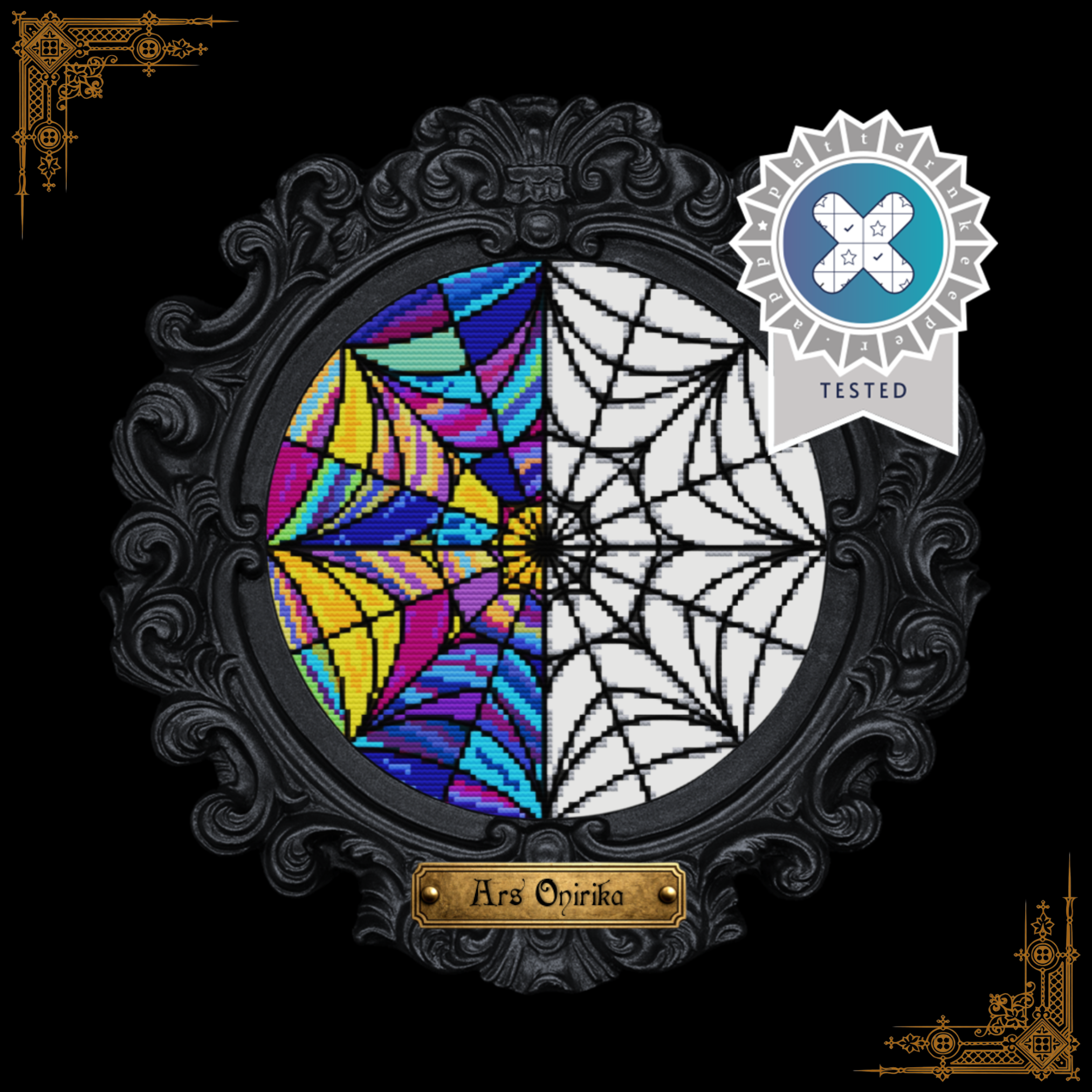 Wednesday Window - Cross Stitch Pattern