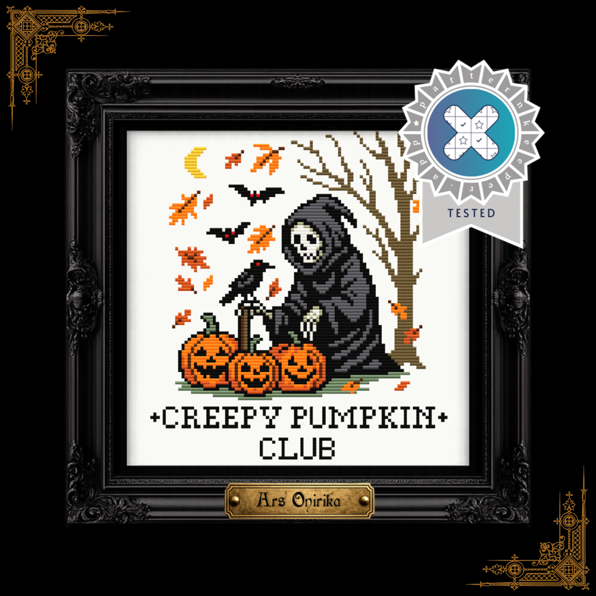 𝐂𝐑𝐄𝐄𝐏𝐘 𝐏𝐔𝐌𝐏𝐊𝐈𝐍 𝐂𝐋𝐔𝐁 – 𝐂𝐫𝐨𝐬𝐬 𝐒𝐭𝐢𝐭𝐜𝐡 𝐏𝐚𝐭𝐭𝐞𝐫𝐧