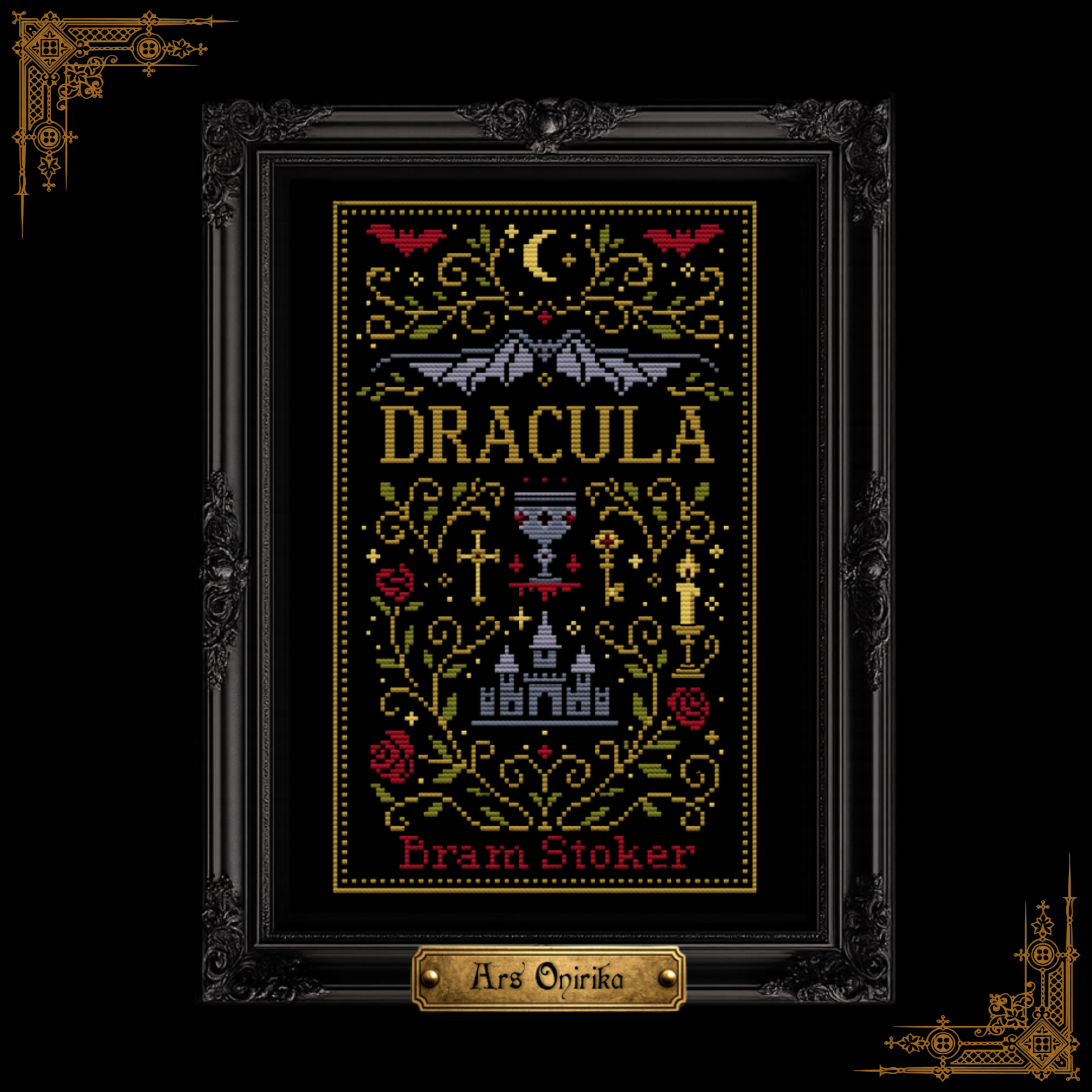 𝐃𝐑𝐀𝐂𝐔𝐋𝐀 – 𝐂𝐫𝐨𝐬𝐬 𝐒𝐭𝐢𝐭𝐜𝐡 𝐏𝐚𝐭𝐭𝐞𝐫𝐧