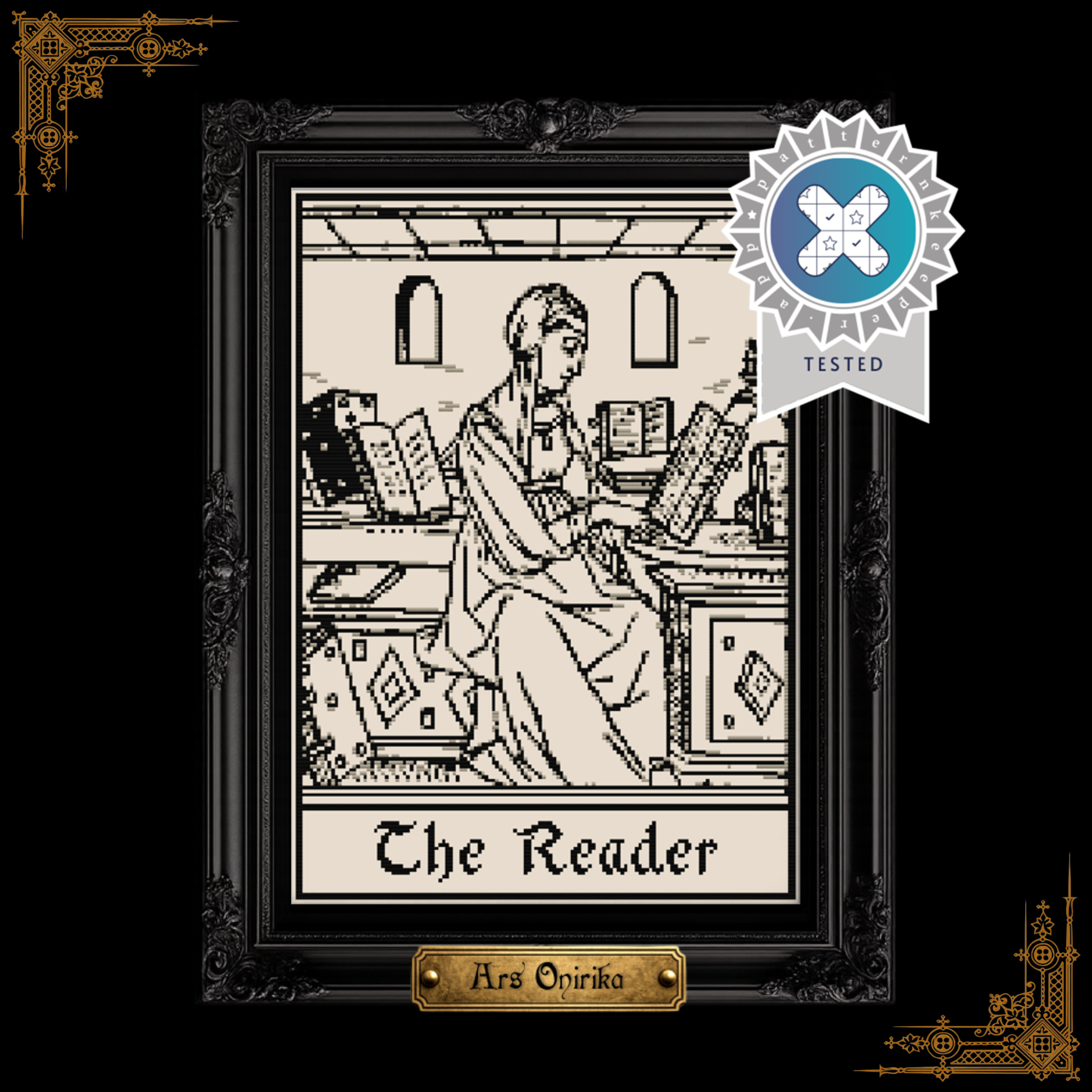 𝐓𝐇𝐄 𝐑𝐄𝐀𝐃𝐄𝐑 – 𝐂𝐫𝐨𝐬𝐬 𝐒𝐭𝐢𝐭𝐜𝐡 𝐏𝐚𝐭𝐭𝐞𝐫𝐧