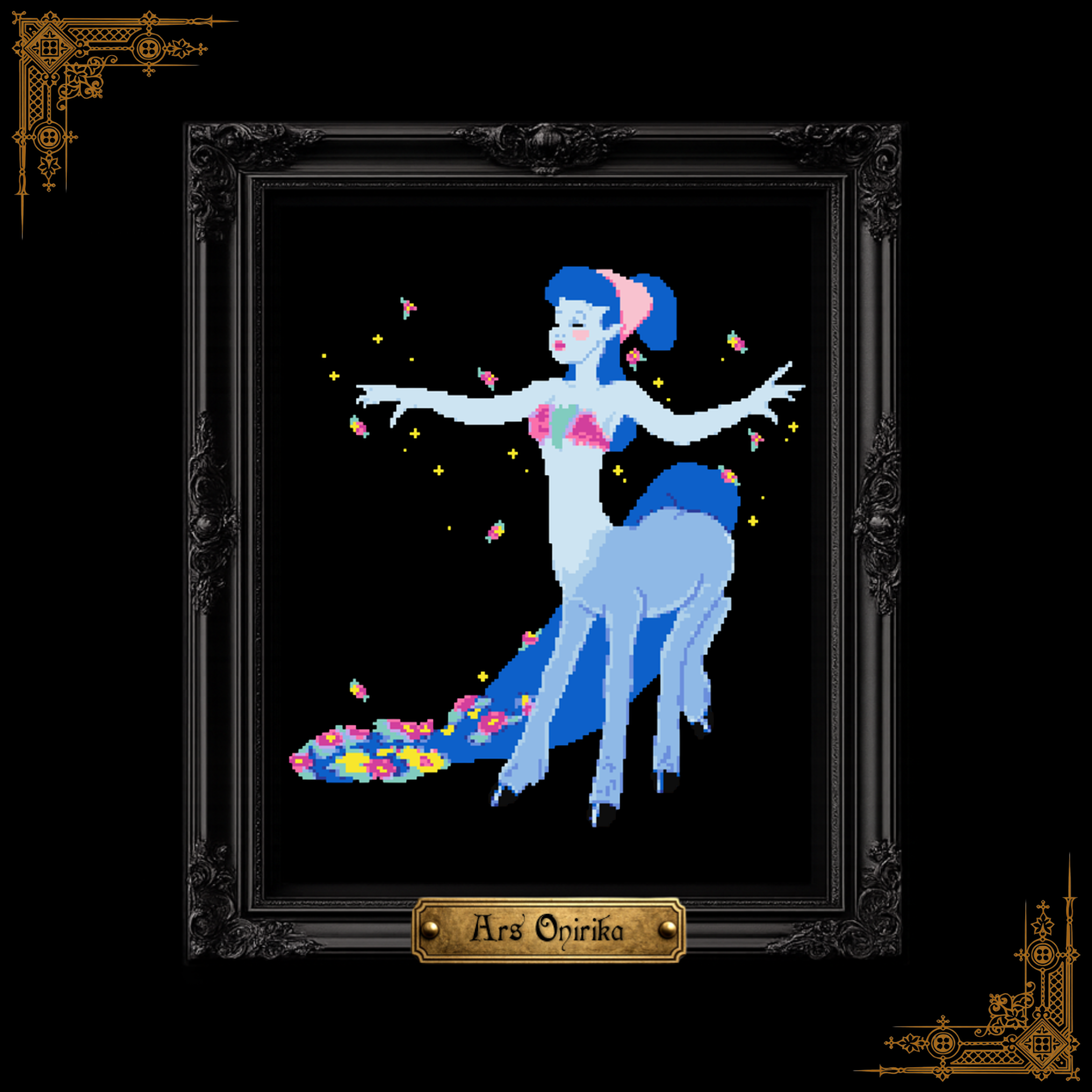 𝐁𝐋𝐔𝐄 𝐅𝐀𝐍𝐓𝐀𝐒𝐘 – 𝐂𝐫𝐨𝐬𝐬 𝐒𝐭𝐢𝐭𝐜𝐡 𝐏𝐚𝐭𝐭𝐞𝐫𝐧