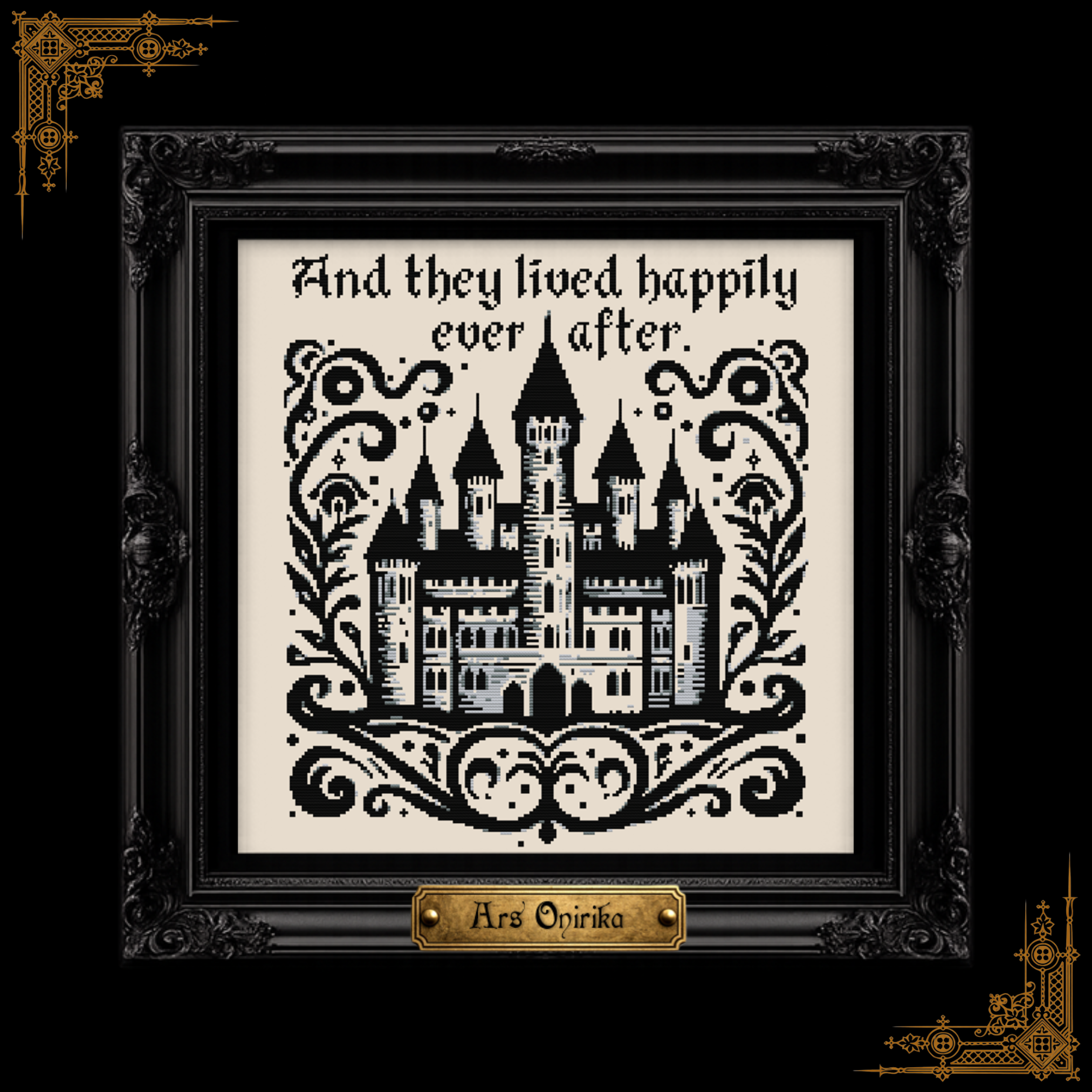 Medieval Fairytale Castle - Cross Stitch Pattern