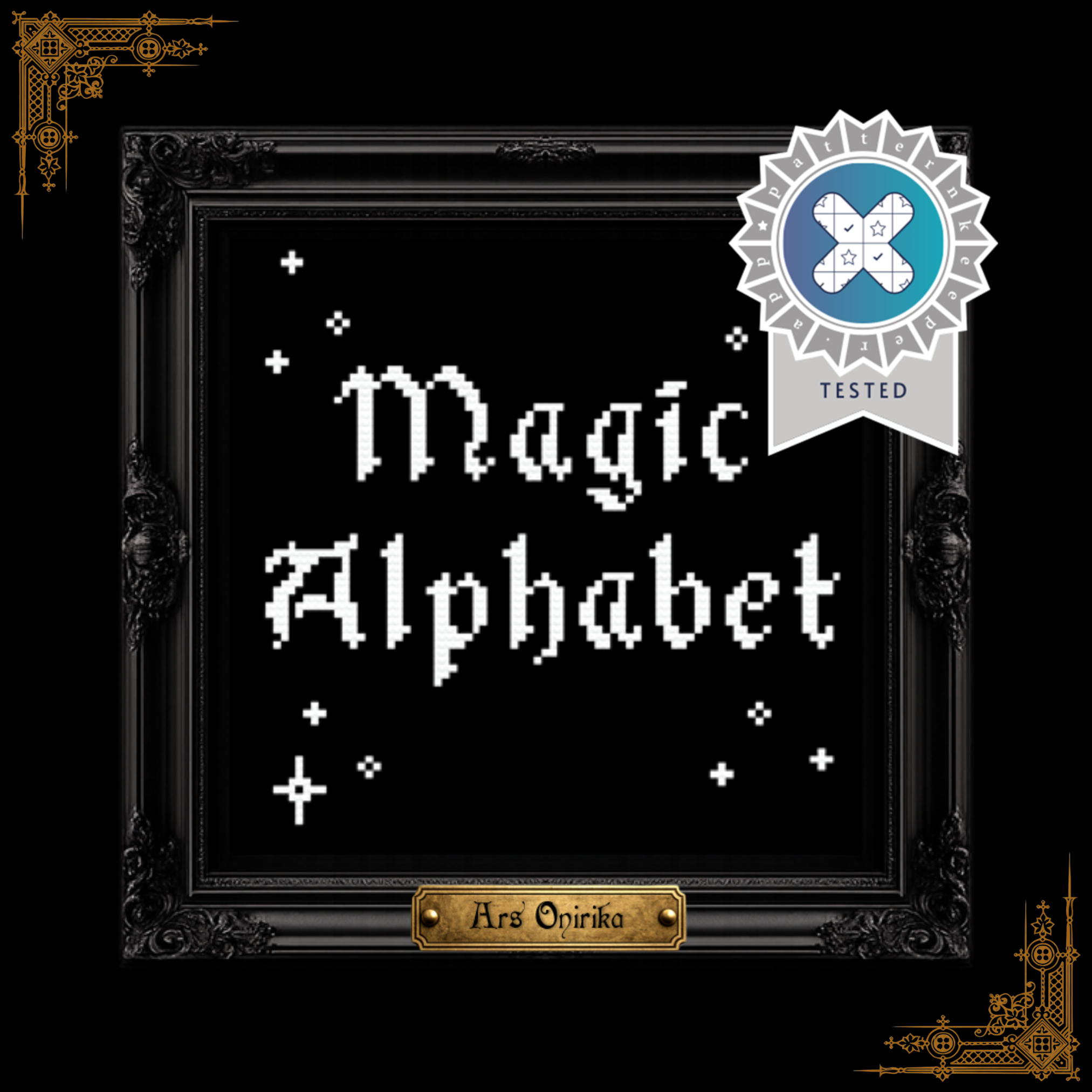 Magic Alphabet - Cross Stitch Pattern