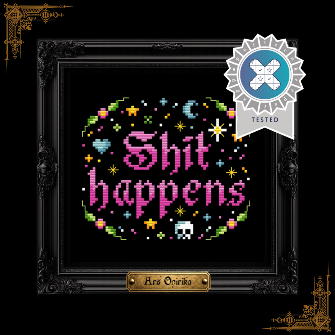 𝐒𝐇𝐈𝐓 𝐇𝐀𝐏𝐏𝐄𝐍𝐒 – 𝐂𝐫𝐨𝐬𝐬 𝐒𝐭𝐢𝐭𝐜𝐡 𝐏𝐚𝐭𝐭𝐞𝐫𝐧