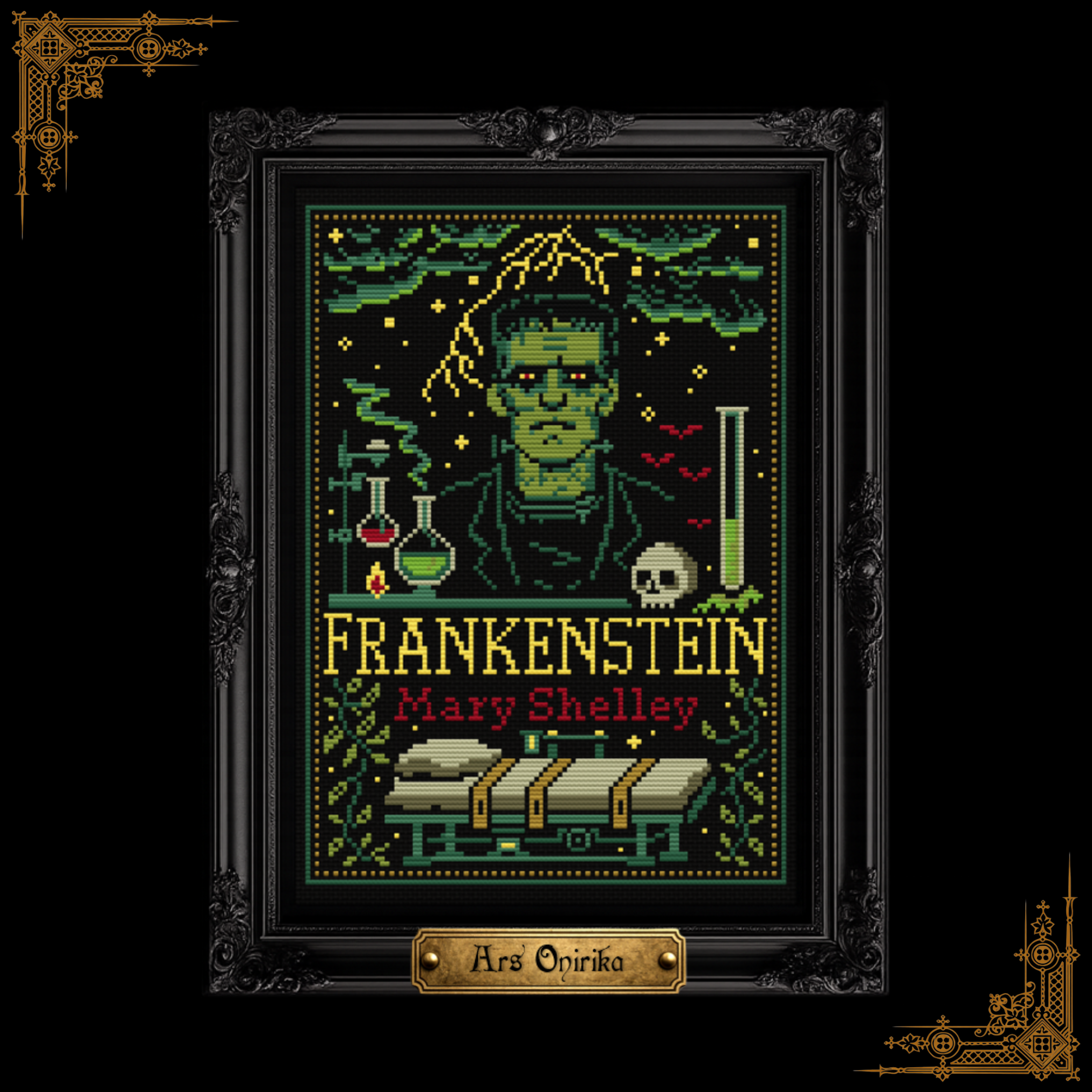 𝐅𝐑𝐀𝐍𝐊𝐄𝐍𝐒𝐓𝐄𝐈𝐍 – 𝐂𝐫𝐨𝐬𝐬 𝐒𝐭𝐢𝐭𝐜𝐡 𝐏𝐚𝐭𝐭𝐞𝐫𝐧