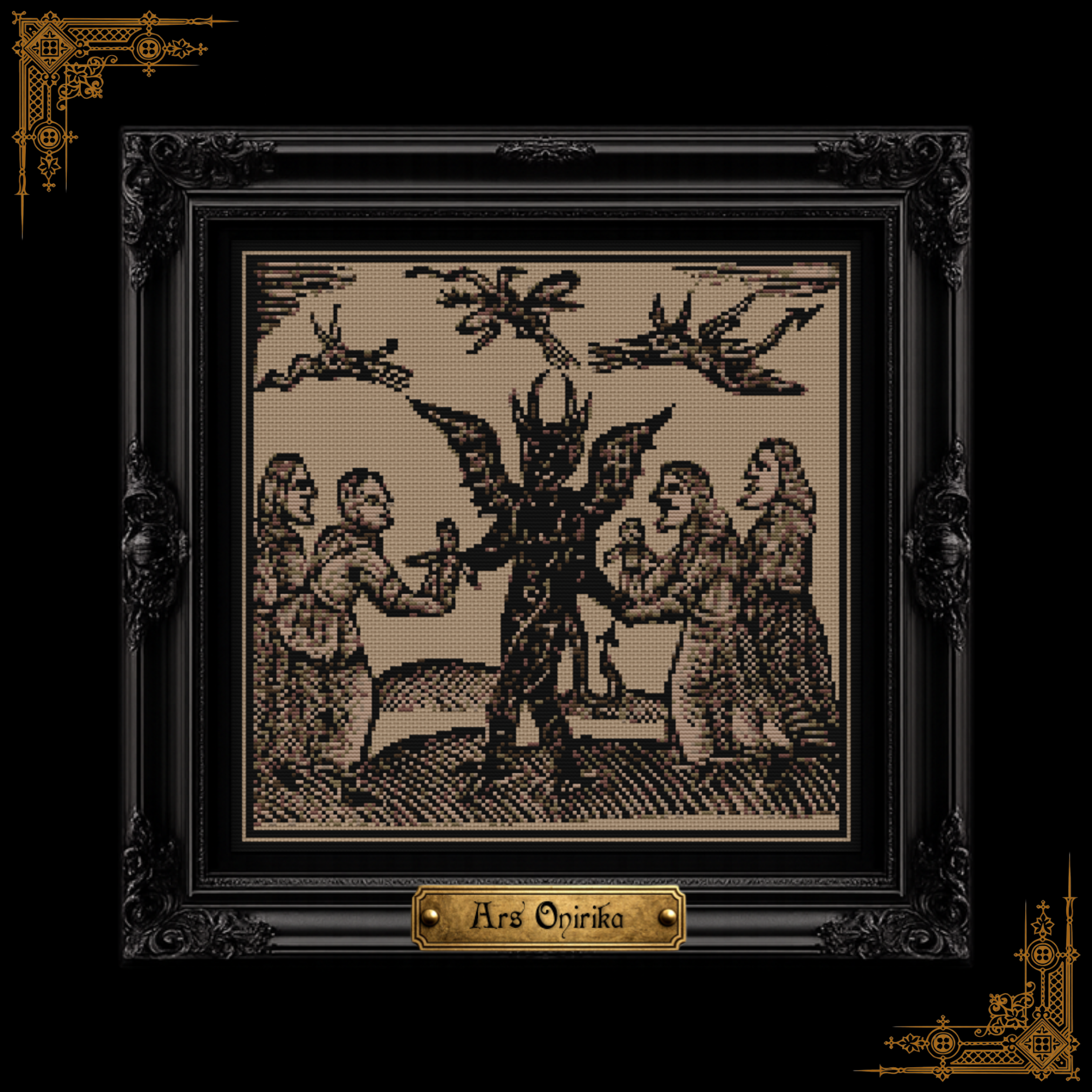 𝐓𝐇𝐄 𝐂𝐎𝐕𝐄𝐍 – 𝐂𝐫𝐨𝐬𝐬 𝐒𝐭𝐢𝐭𝐜𝐡 𝐏𝐚𝐭𝐭𝐞𝐫𝐧