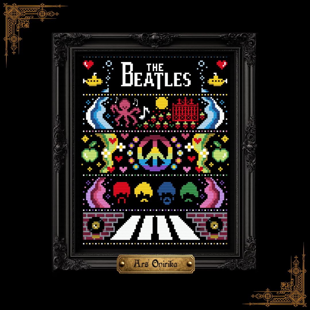 𝐓𝐇𝐄 𝐁𝐄𝐀𝐓𝐋𝐄𝐒 – 𝐂𝐫𝐨𝐬𝐬 𝐒𝐭𝐢𝐭𝐜𝐡 𝐏𝐚𝐭𝐭𝐞𝐫𝐧