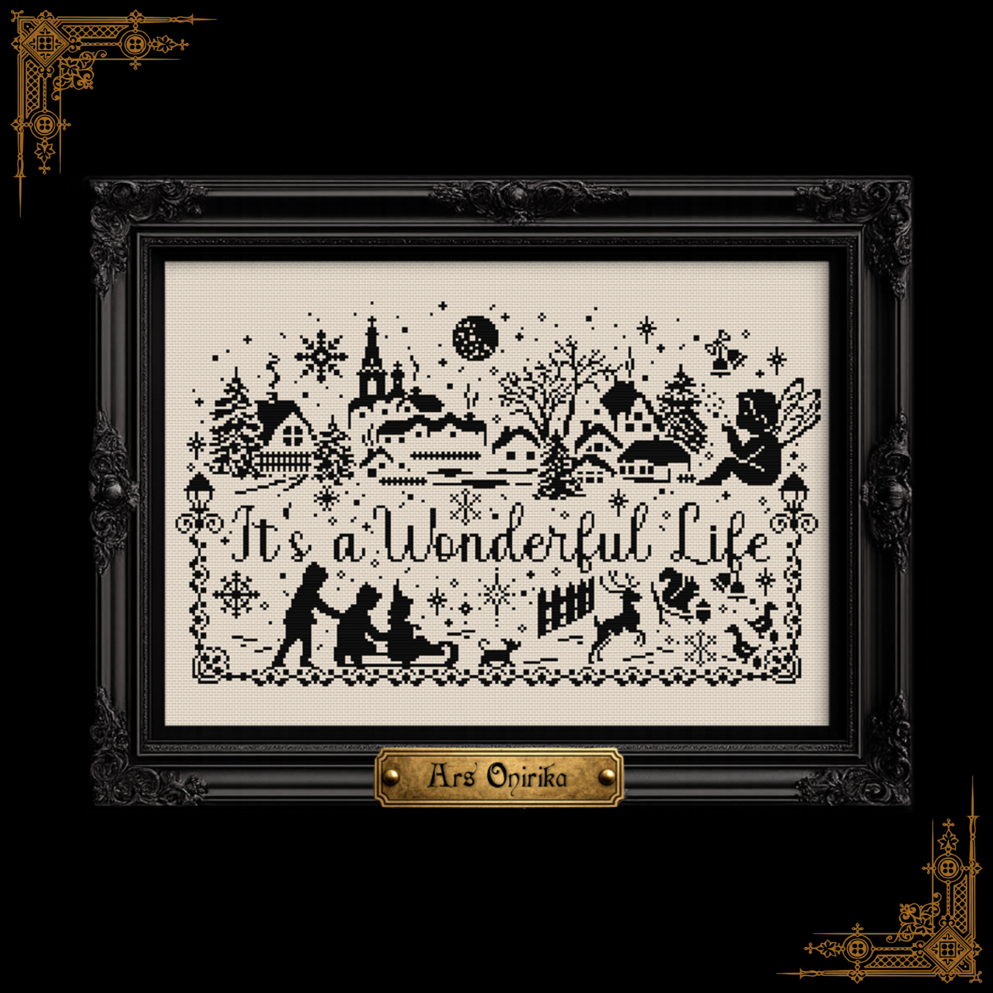 𝐈𝐓’𝐒 𝐀 𝐖𝐎𝐍𝐃𝐄𝐑𝐅𝐔𝐋 𝐋𝐈𝐅𝐄 – 𝐂𝐡𝐫𝐢𝐬𝐭𝐦𝐚𝐬 𝐂𝐫𝐨𝐬𝐬 𝐒𝐭𝐢𝐭𝐜𝐡 𝐏𝐚𝐭𝐭𝐞𝐫𝐧