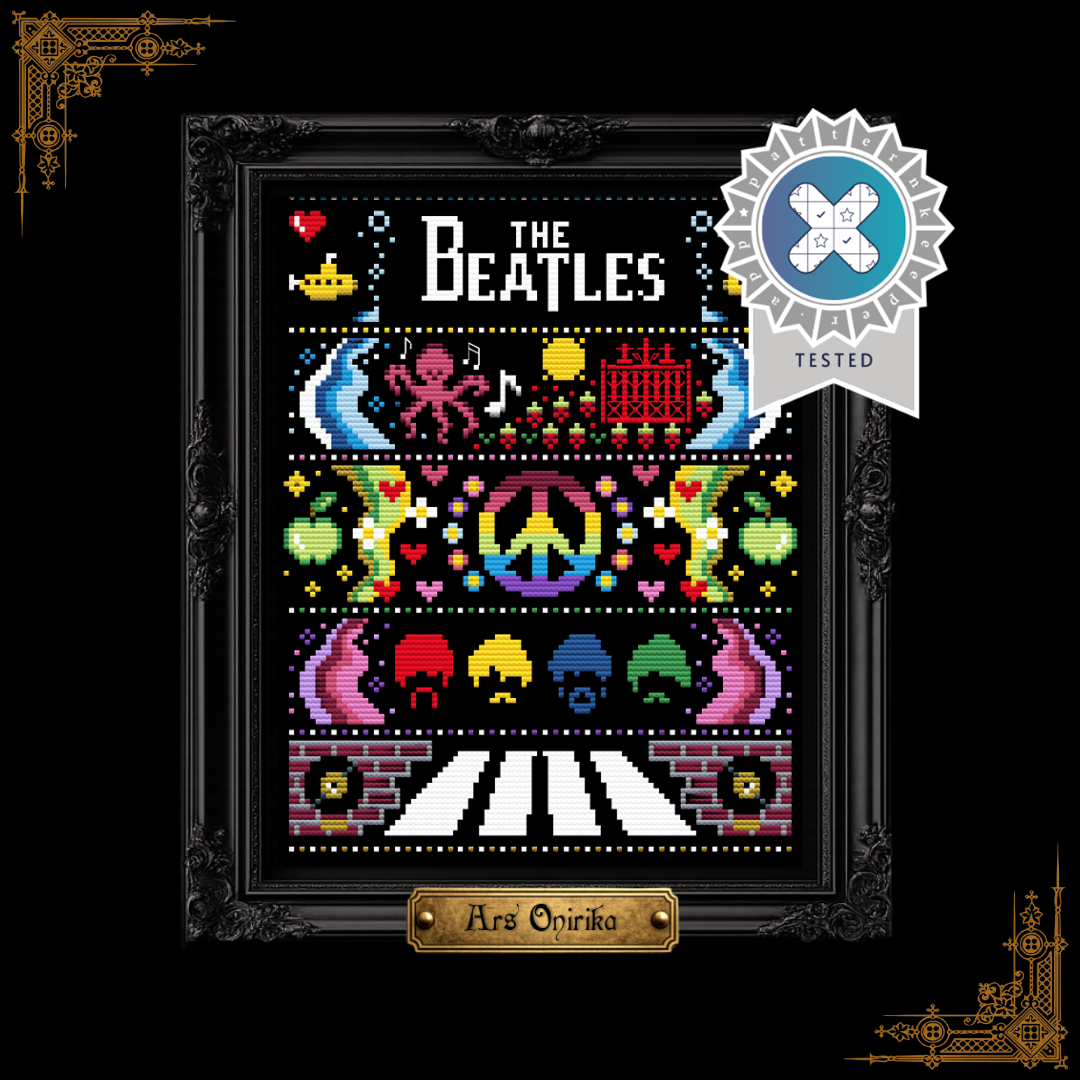 The Beatles - Cross Stitch Pattern