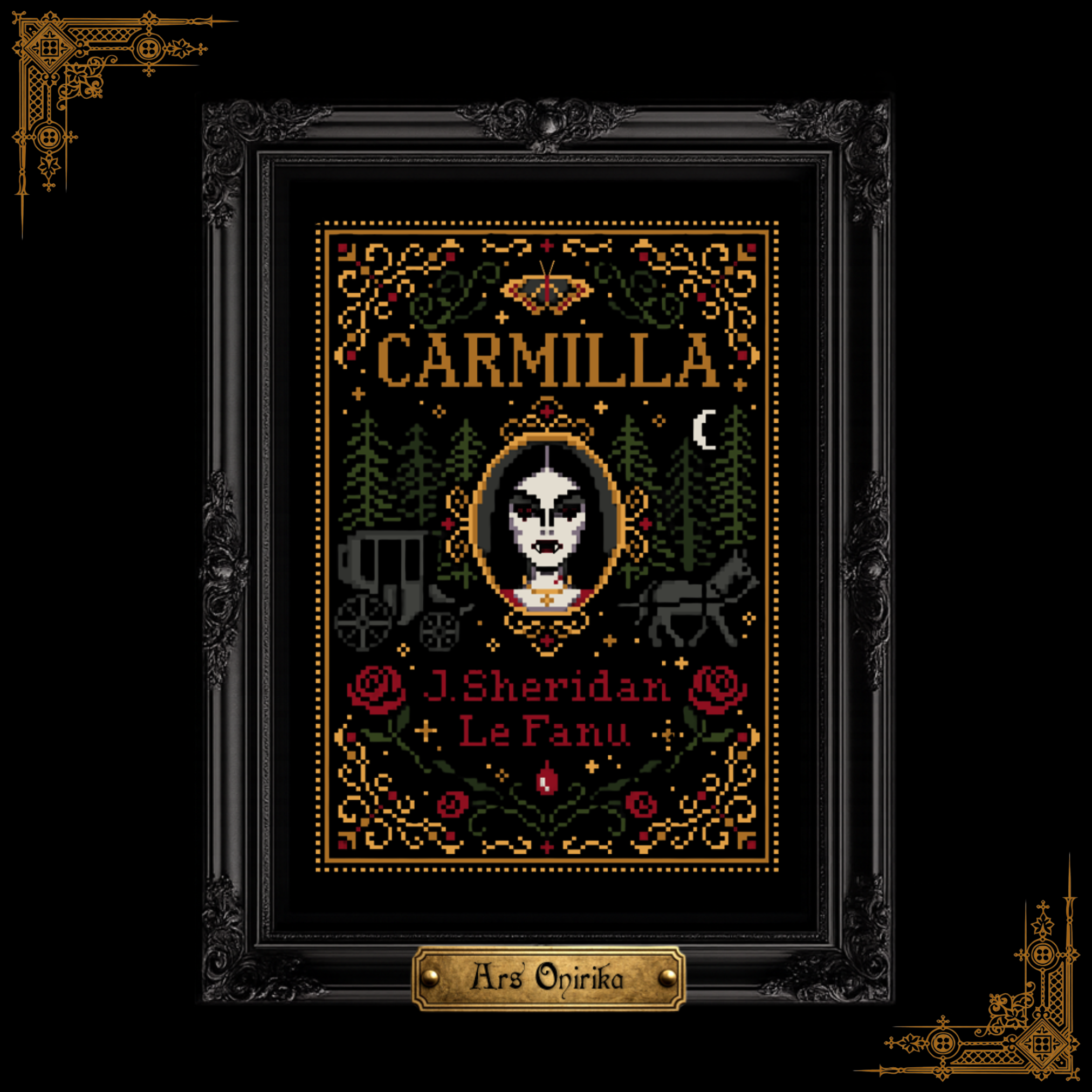 𝐂𝐀𝐑𝐌𝐈𝐋𝐋𝐀 – 𝐂𝐫𝐨𝐬𝐬 𝐒𝐭𝐢𝐭𝐜𝐡 𝐏𝐚𝐭𝐭𝐞𝐫𝐧