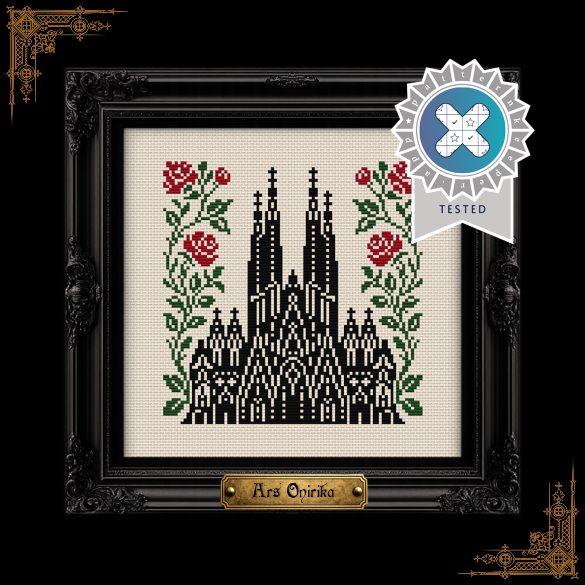 Sagrada Familia - Cross Stitch Pattern