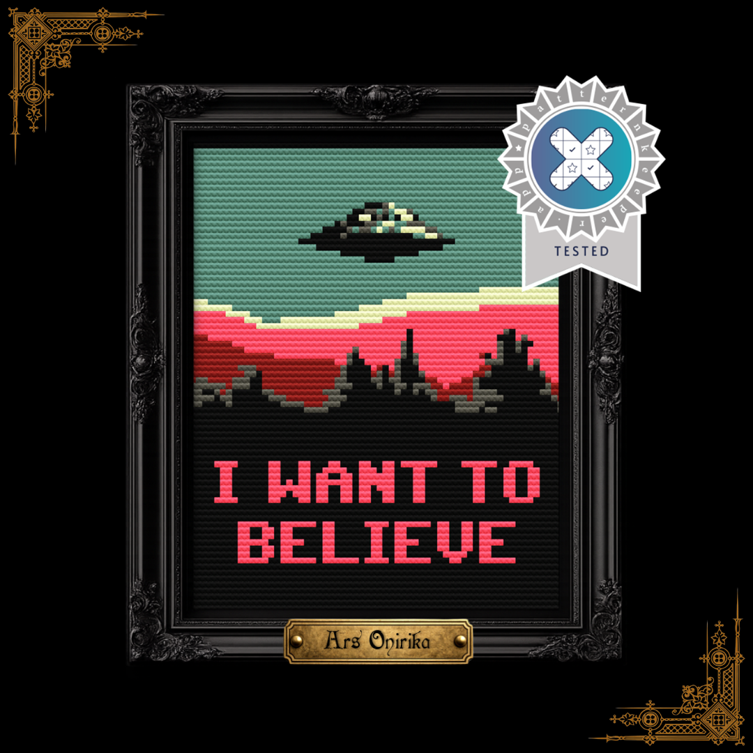 𝐈 𝐖𝐀𝐍𝐓 𝐓𝐎 𝐁𝐄𝐋𝐈𝐄𝐕𝐄 – 𝐂𝐫𝐨𝐬𝐬 𝐒𝐭𝐢𝐭𝐜𝐡 𝐏𝐚𝐭𝐭𝐞𝐫𝐧