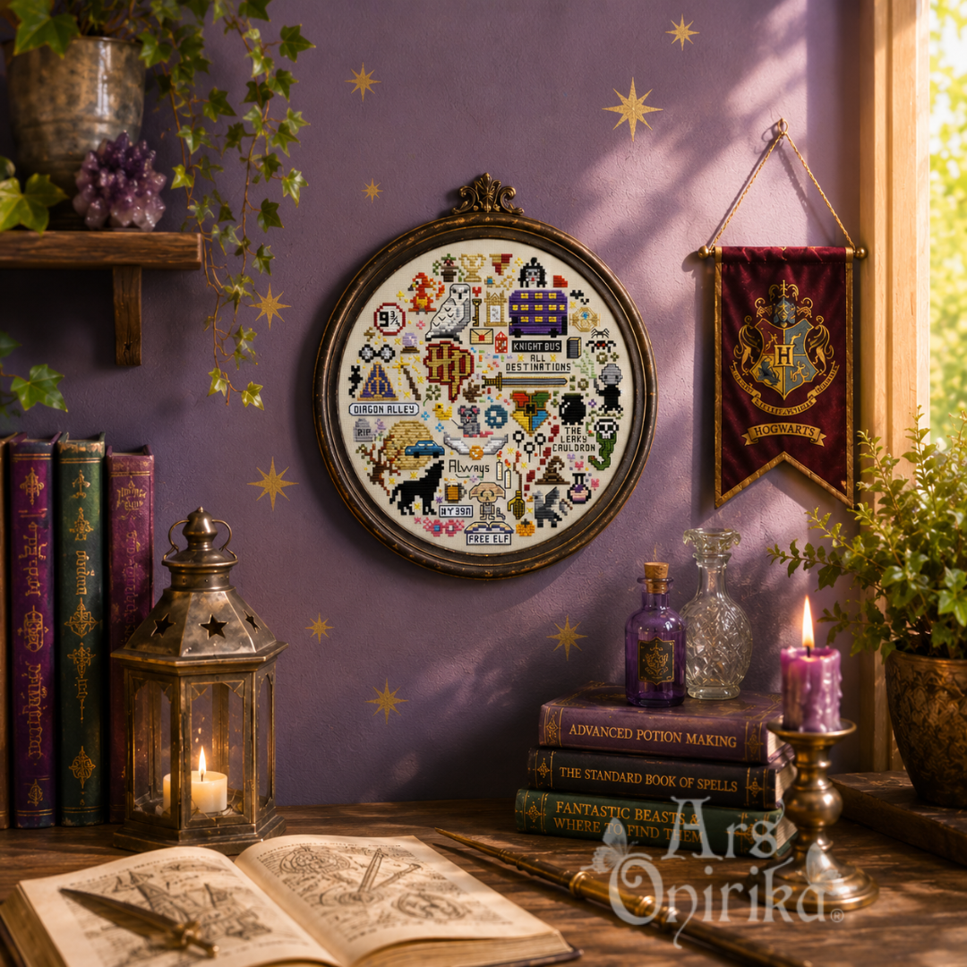 HP Magic - Cross Stitch Pattern