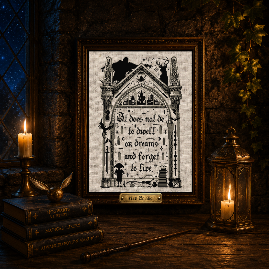 Magic Mirror - Cross Stitch Pattern