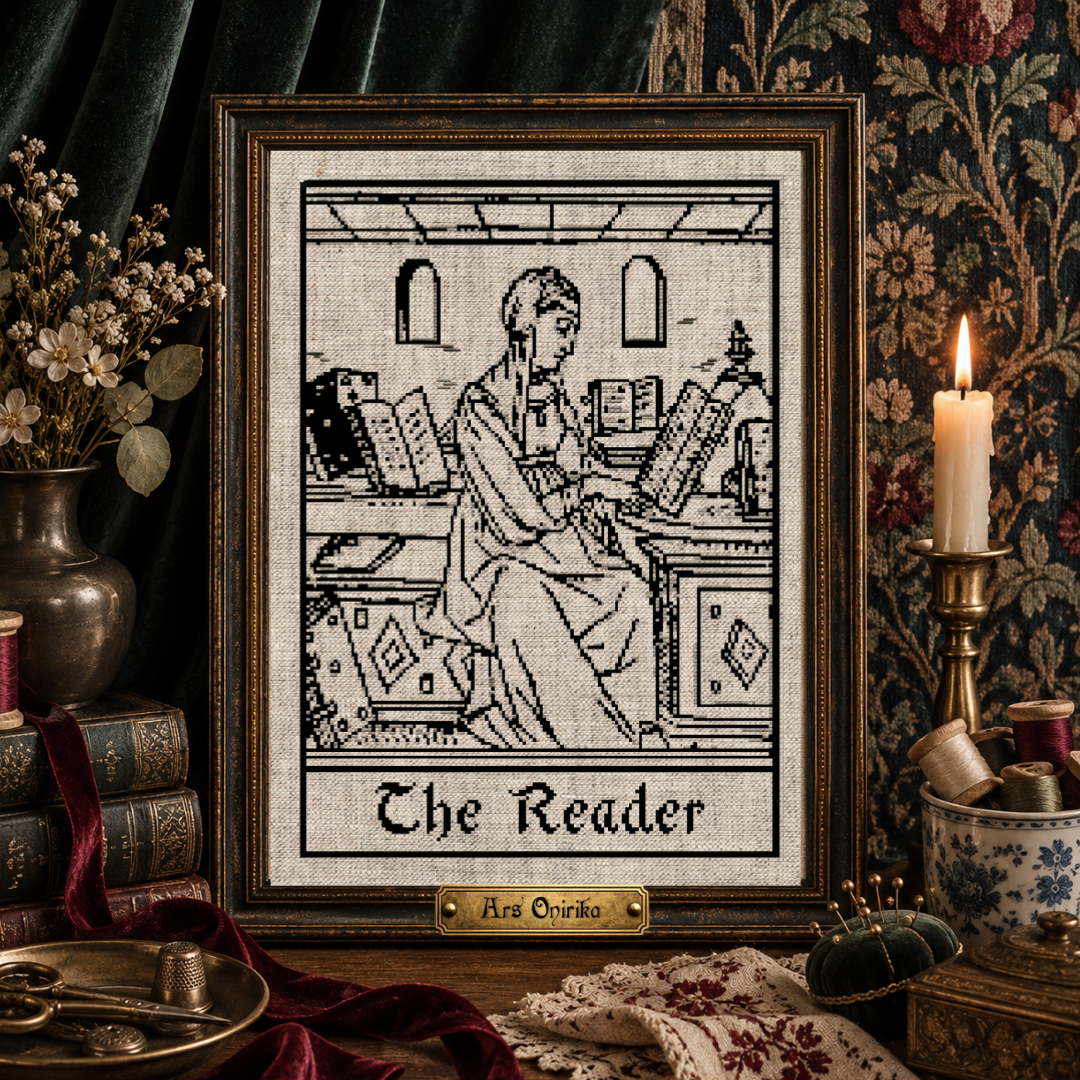 The Reader - Cross Stitch Pattern