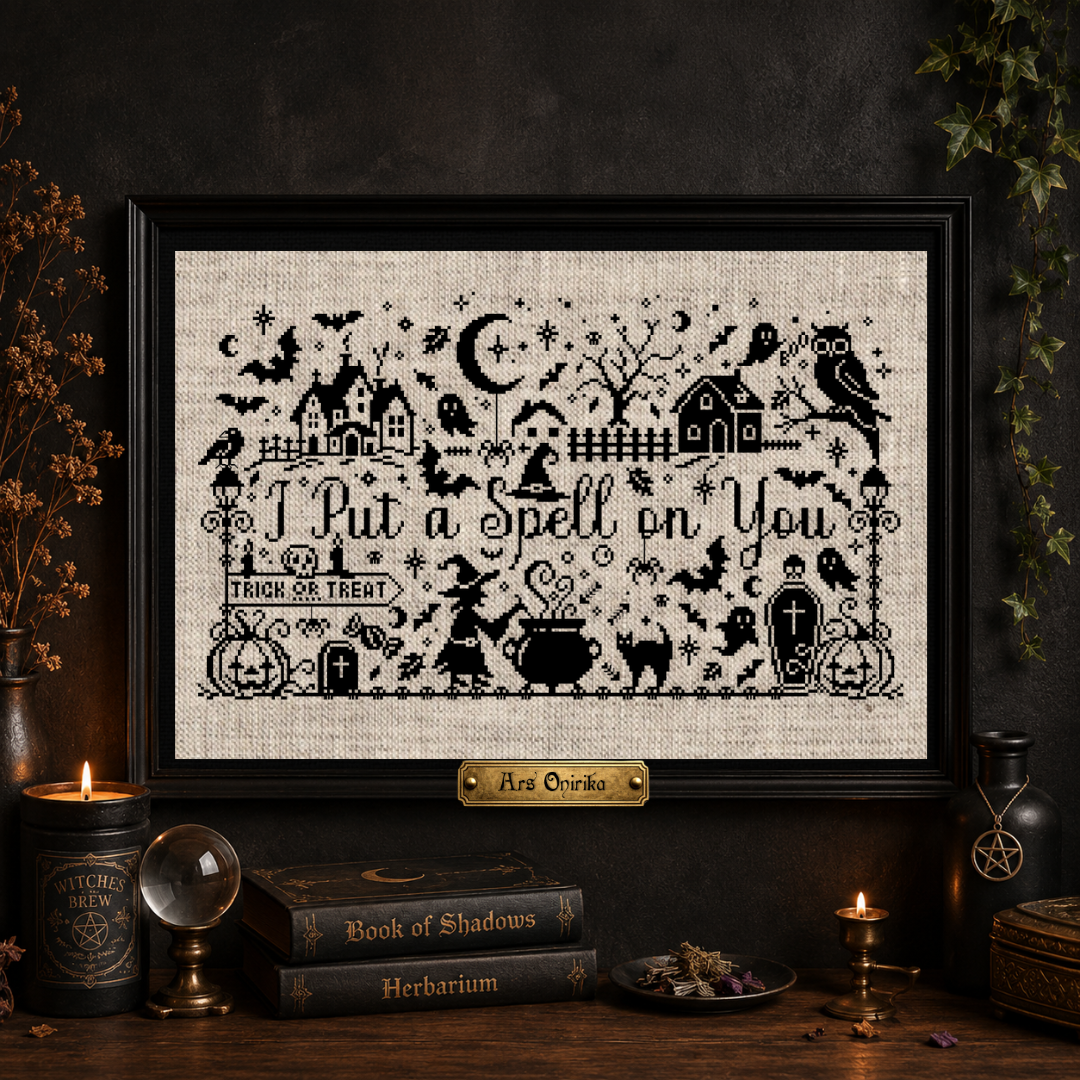 I Put a Spell on You - Cross Stitch Pattern