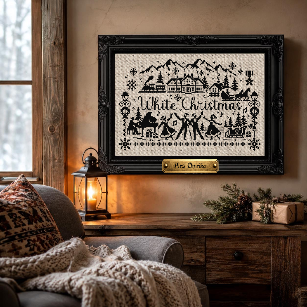 White Christmas - Cross Stitch Pattern