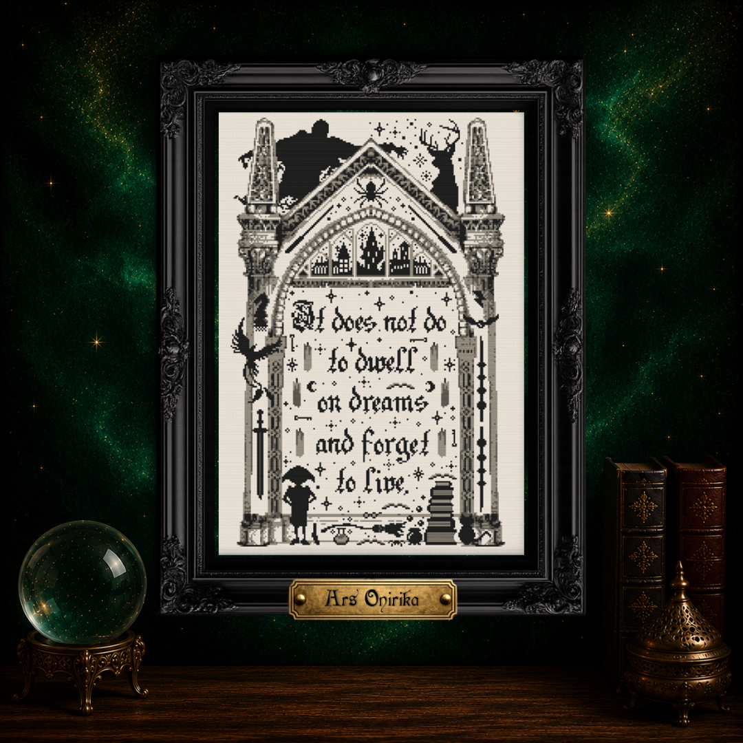 Magic Mirror - Cross Stitch Pattern