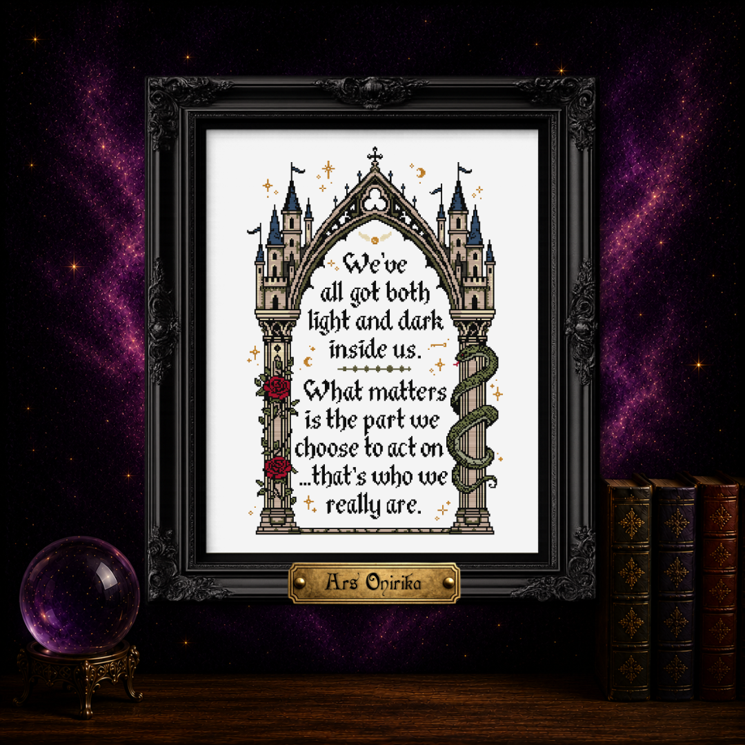 Sirius Light&Dark - Cross Stitch Pattern - Color Version