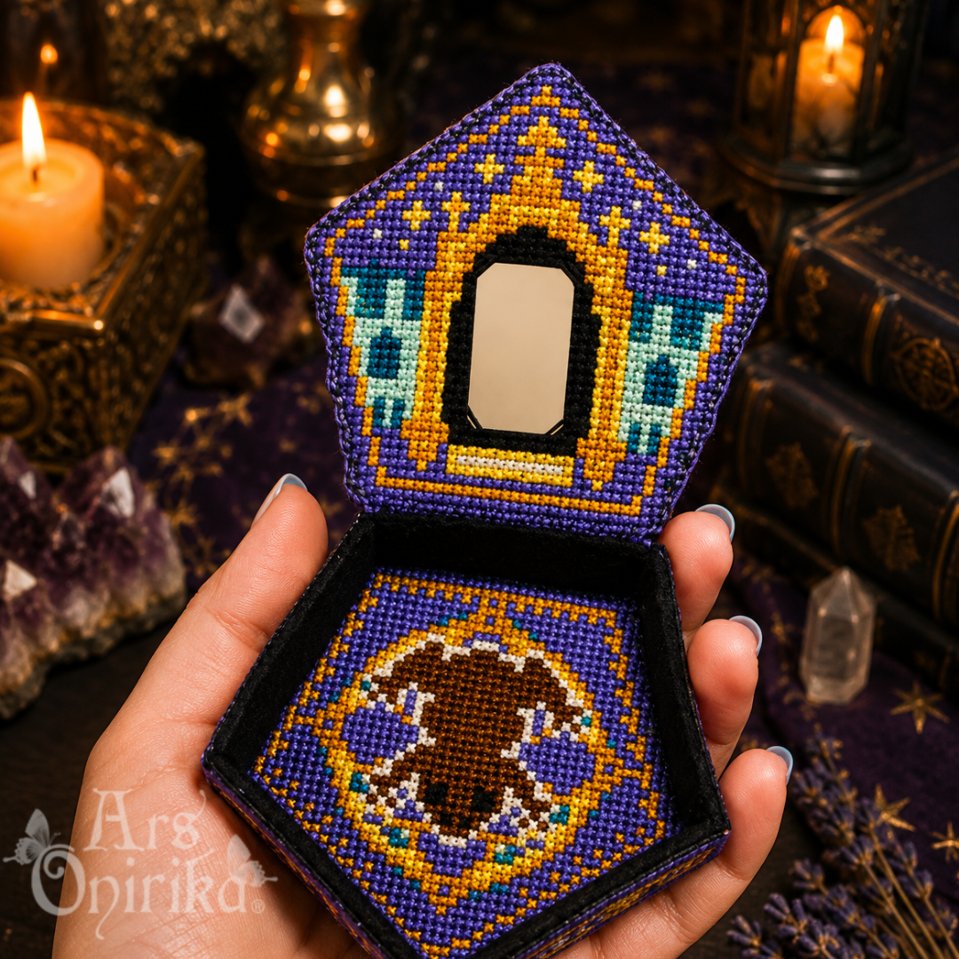Chocolate Frog Box - Cross Stitch Pattern