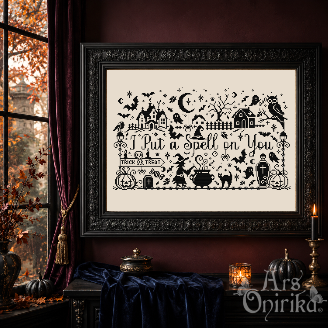 I Put a Spell on You - Cross Stitch Pattern