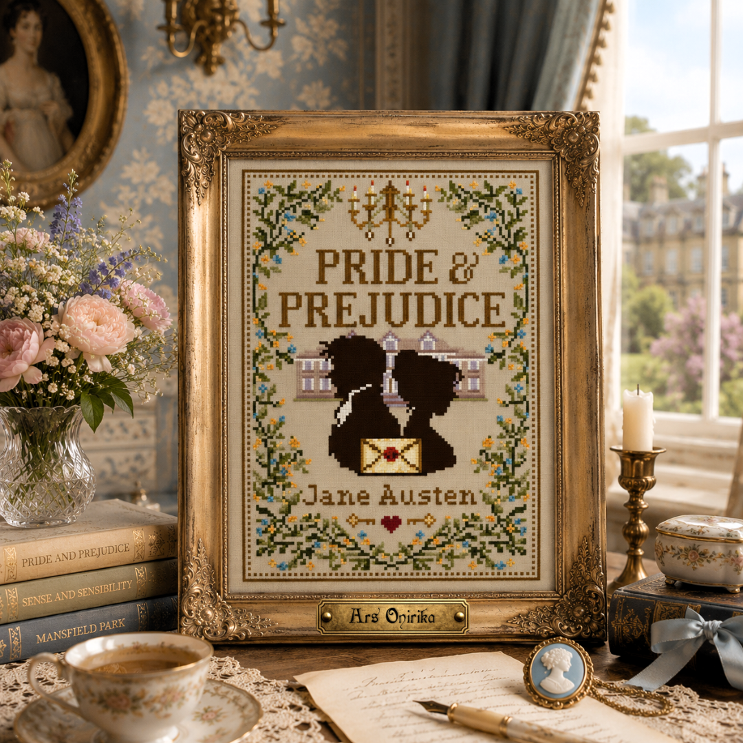 Pride and Prejudice - Cross Stitch Pattern