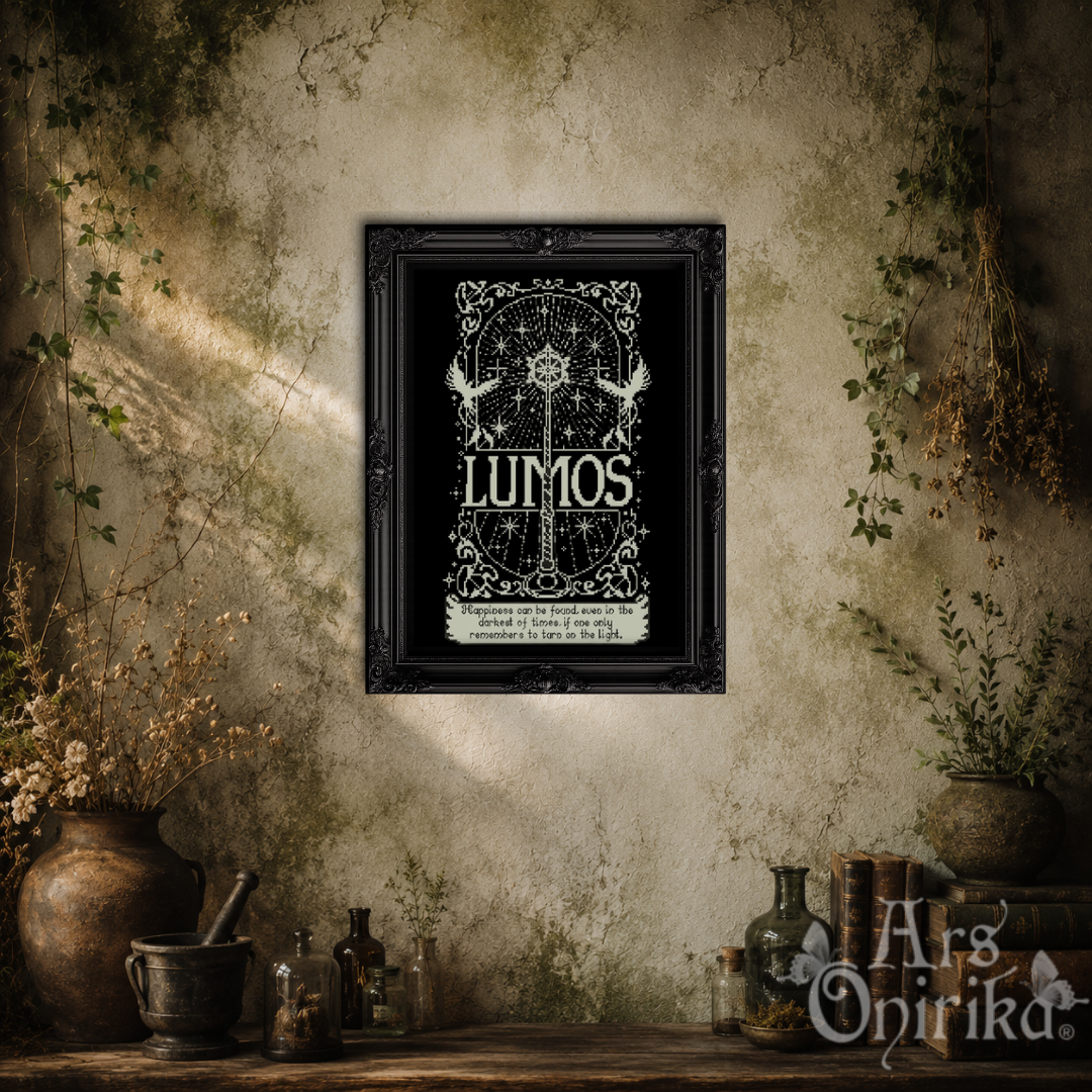 Lumos - Cross Stitch Pattern