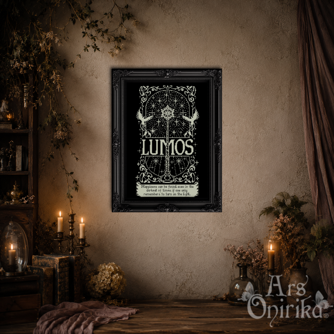 Lumos - Cross Stitch Pattern